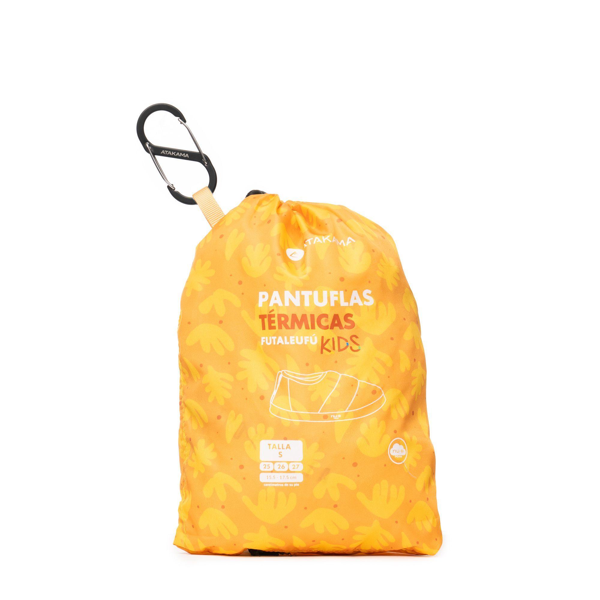 Pantufla Térmica Niño Mostaza Atakama Outdoor-6