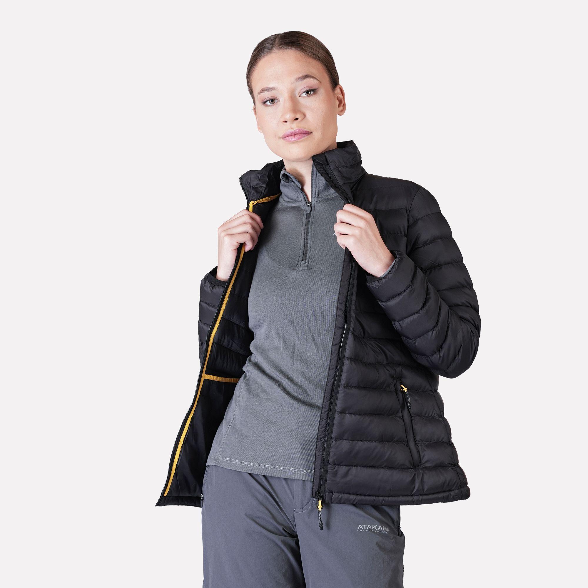 Chaqueta Parka Térmica Mujer Nomada Negra Atakama Outdoor-2