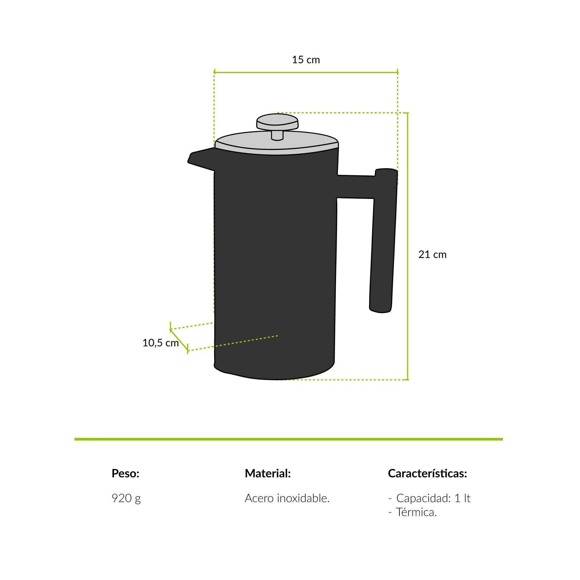 Cafetera Atakama Outdoor Huemul | 1 L | Térmica-3