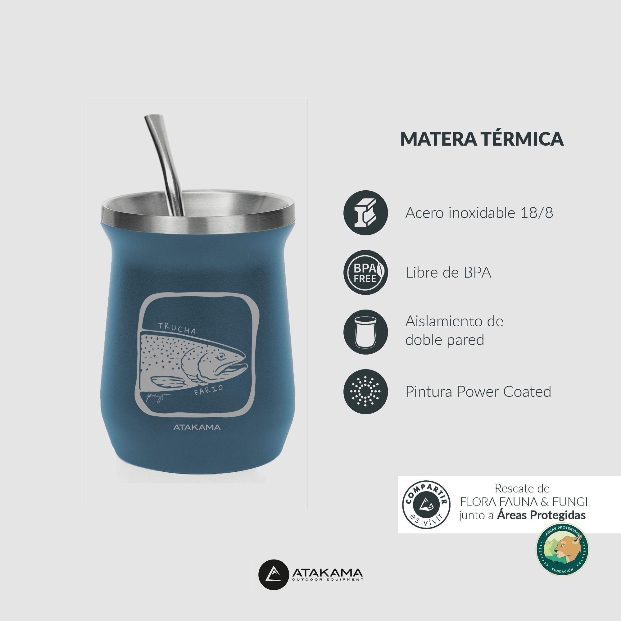 Mate Inoxidable 160 Ml Atakama Outdoor | Incluye Bombilla-4