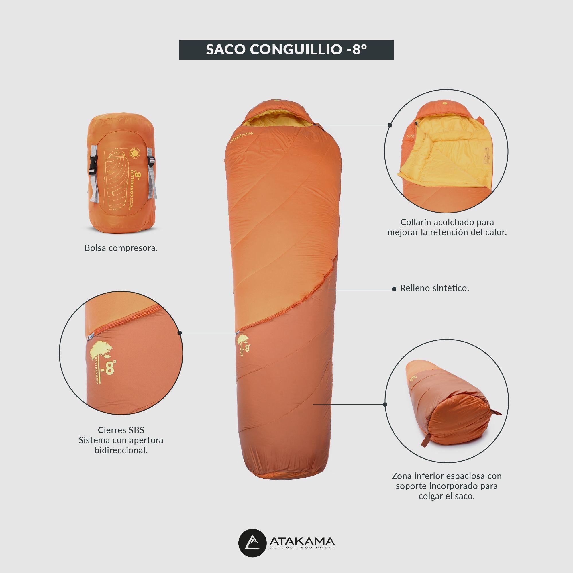 Saco De Dormir Extremo -15° A 0° Conguillio Atakama Outdoor-4