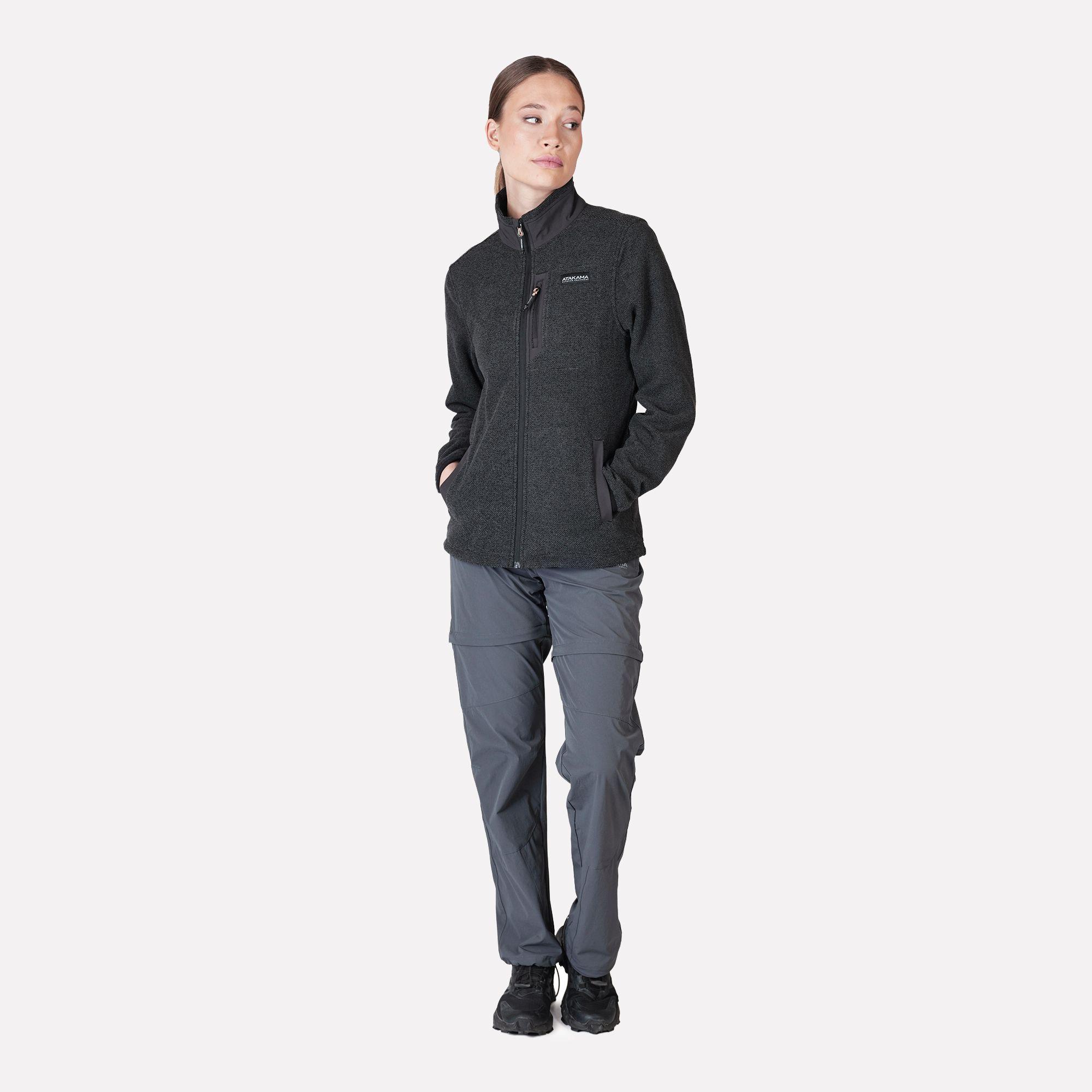 Polar Mujer Full Zip Texturado Ventisquero Atakama Outdoor-3