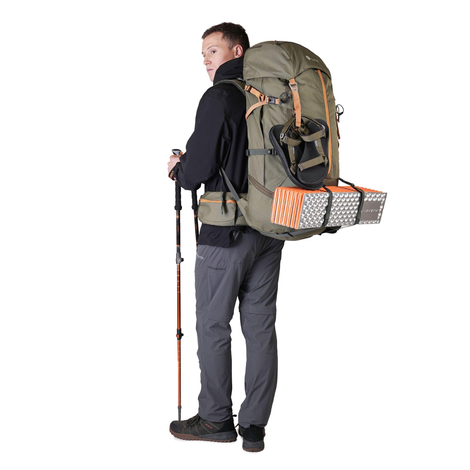 Mochila Mochilera Torres del Paine 70 Lt Verde Atakama Outdoor-4