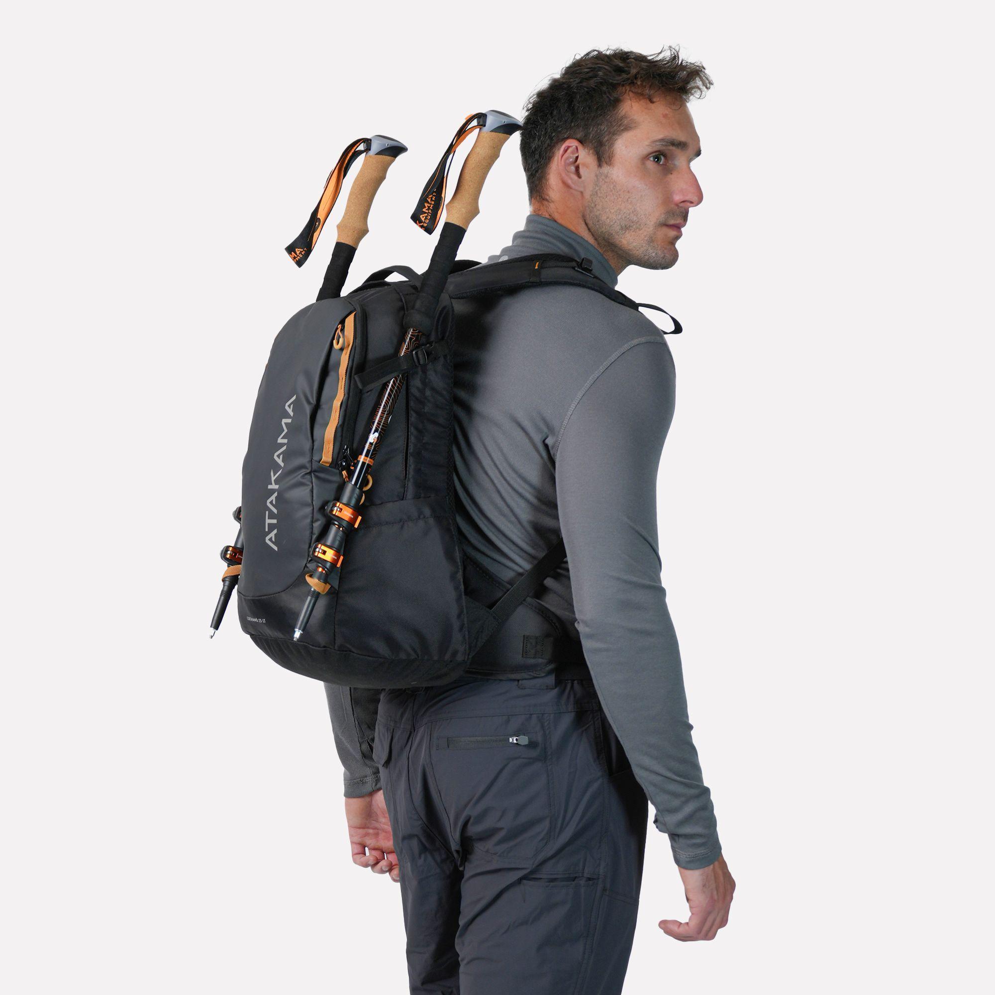 Mochila 25 Lt Outdoor/Urbana Cochamo Negra Atakama Outdoor-7