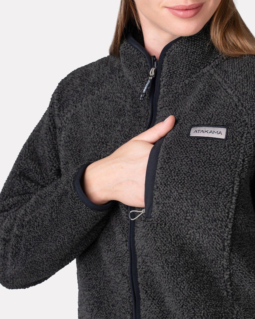 Polar Cortaviento Ventoff Mujer Negro Atakama Outdoor-2