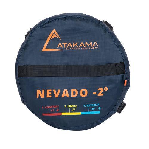 Saco de Dormir Nevado Azul/Naranjo -2 Atakama-3