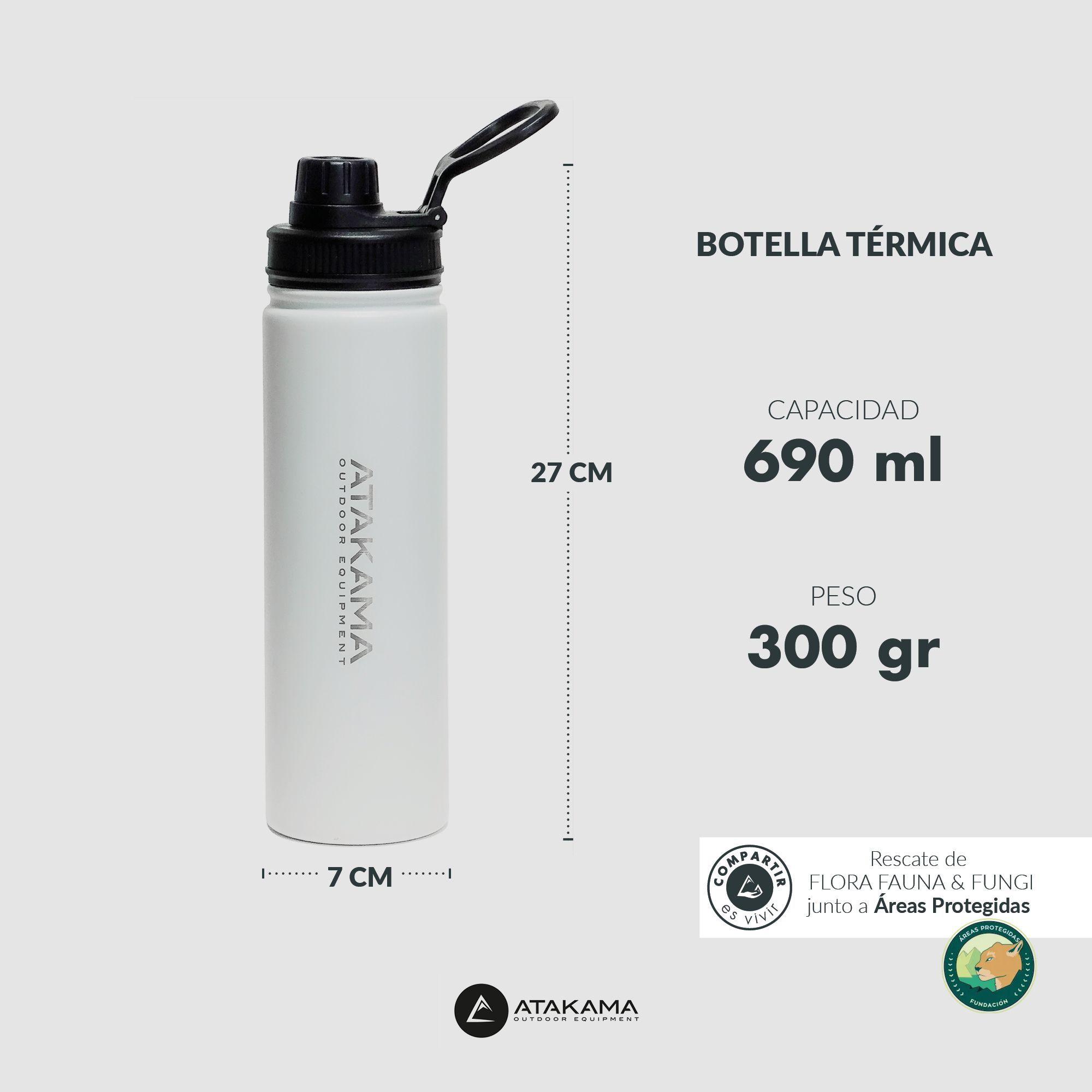 Termo Botella Agua Lisa 690 Ml Atakama Outdoor-3