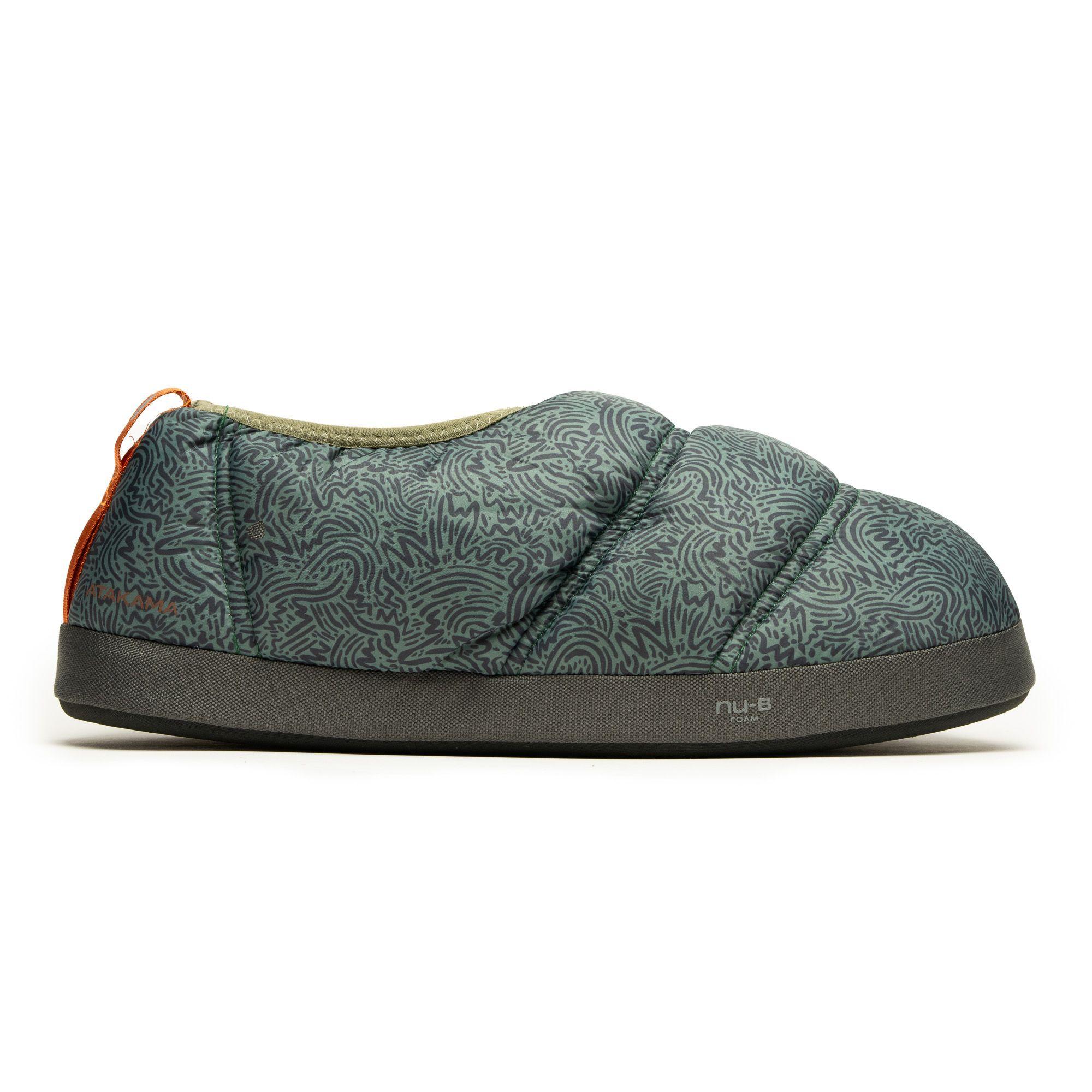 Pantufla Futaleufú Verde Grisáceo Print Atakama Outdoor-0
