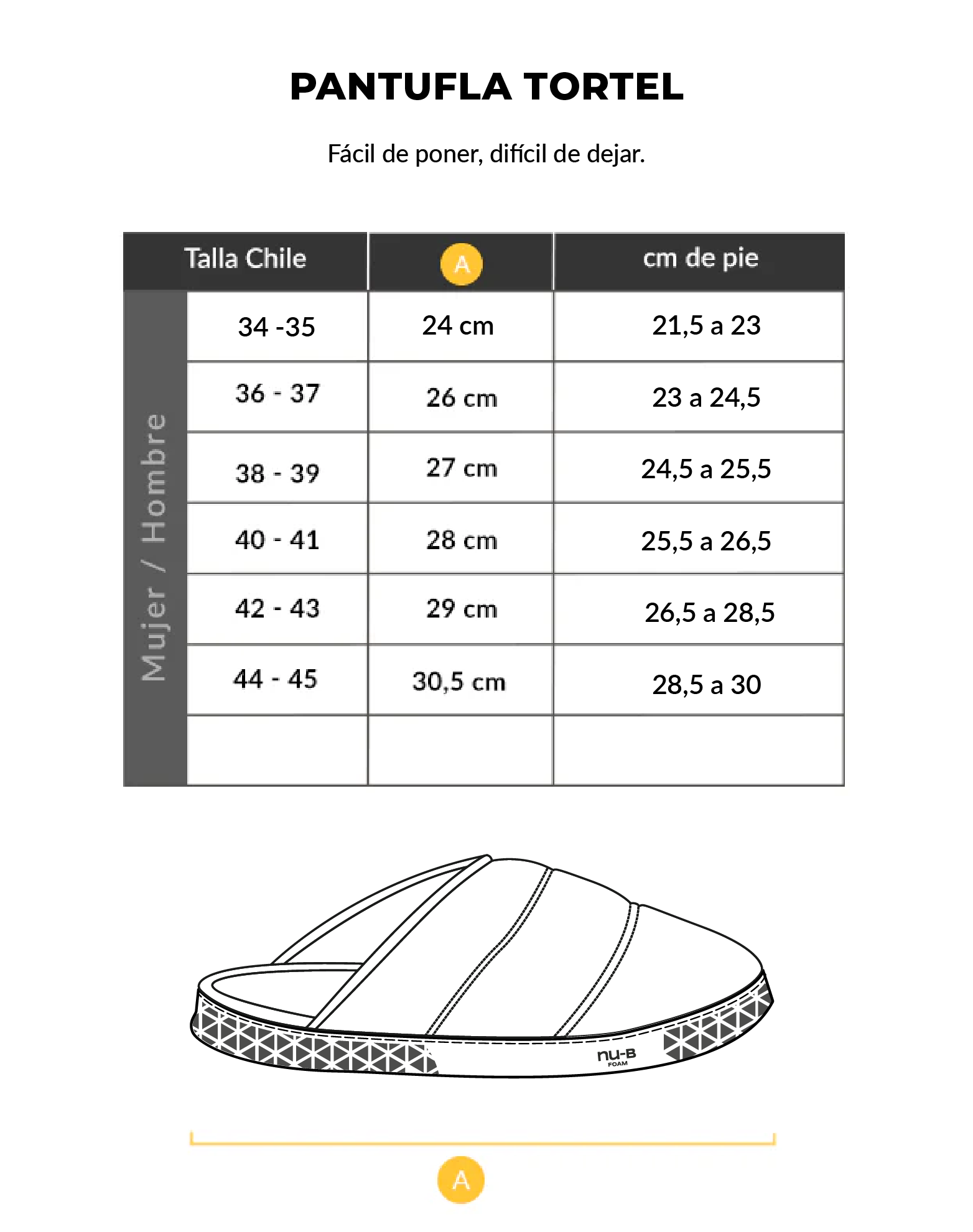 Pantufla Térmica Tortel FLEX / NU-B Foam Atakama Outdoor-7