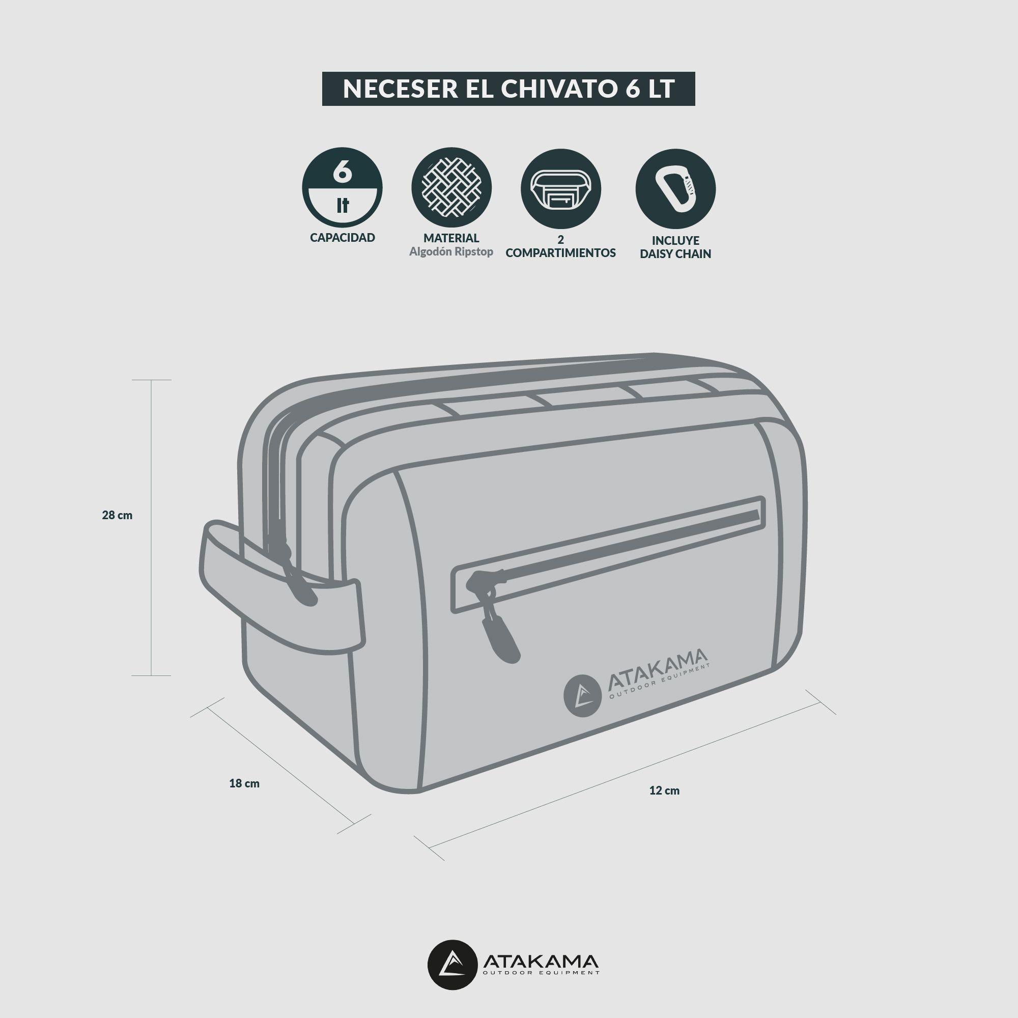 Neceser 6 Lt El Chivato Verde Atakama Outdoor-3