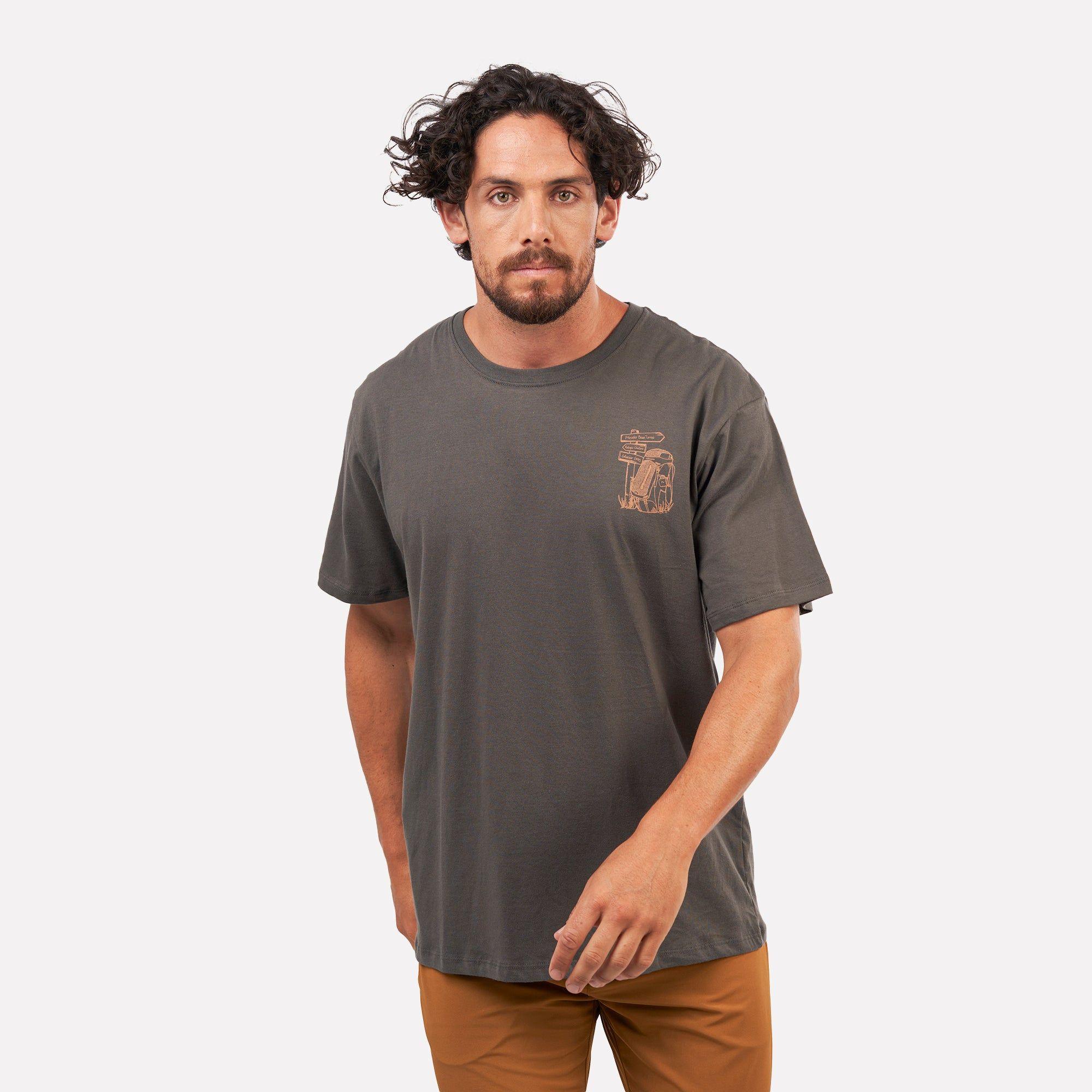 Polera Manga Corta Hombre Mochilera Atakama Outdoor-0