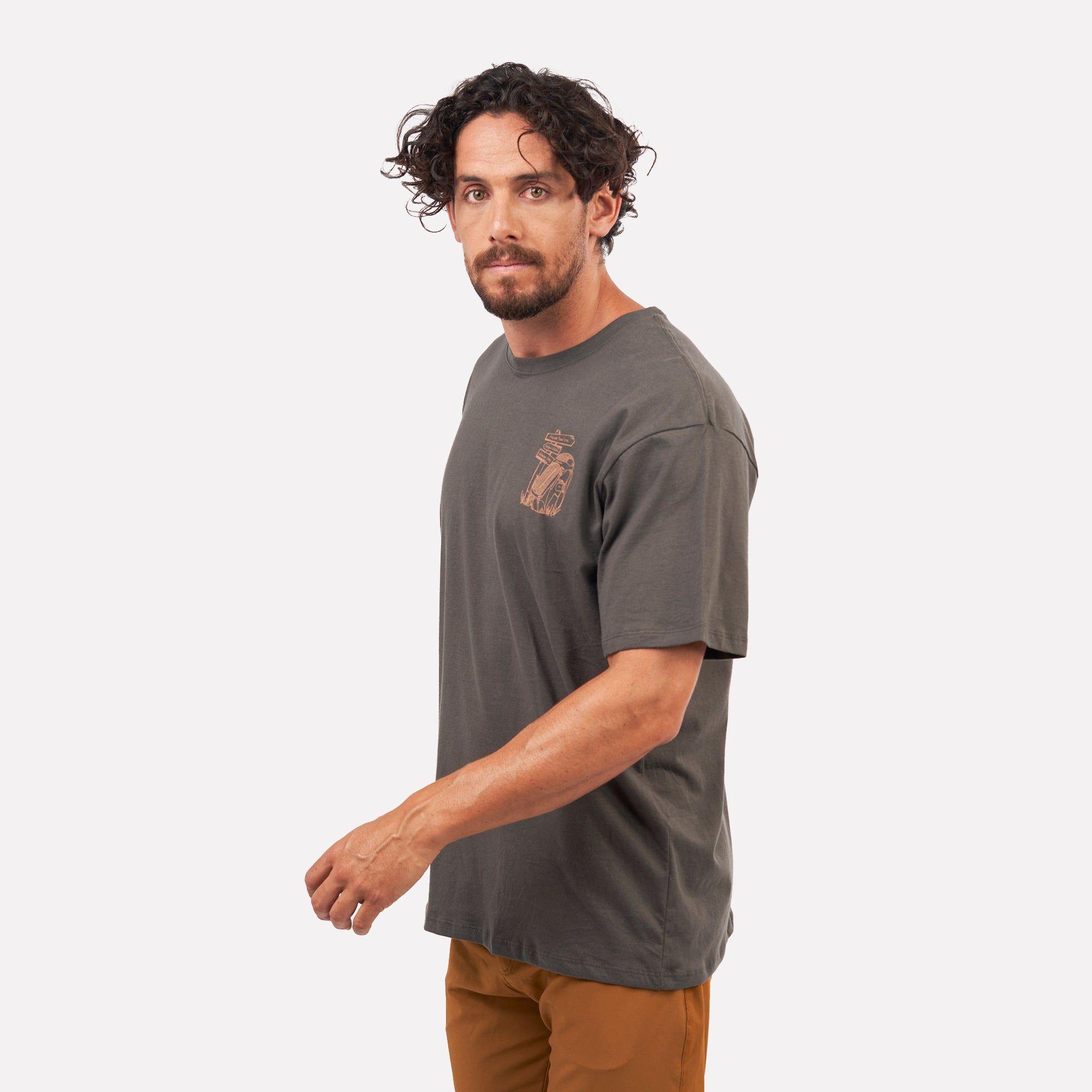 Polera Manga Corta Hombre Mochilera Atakama Outdoor-1