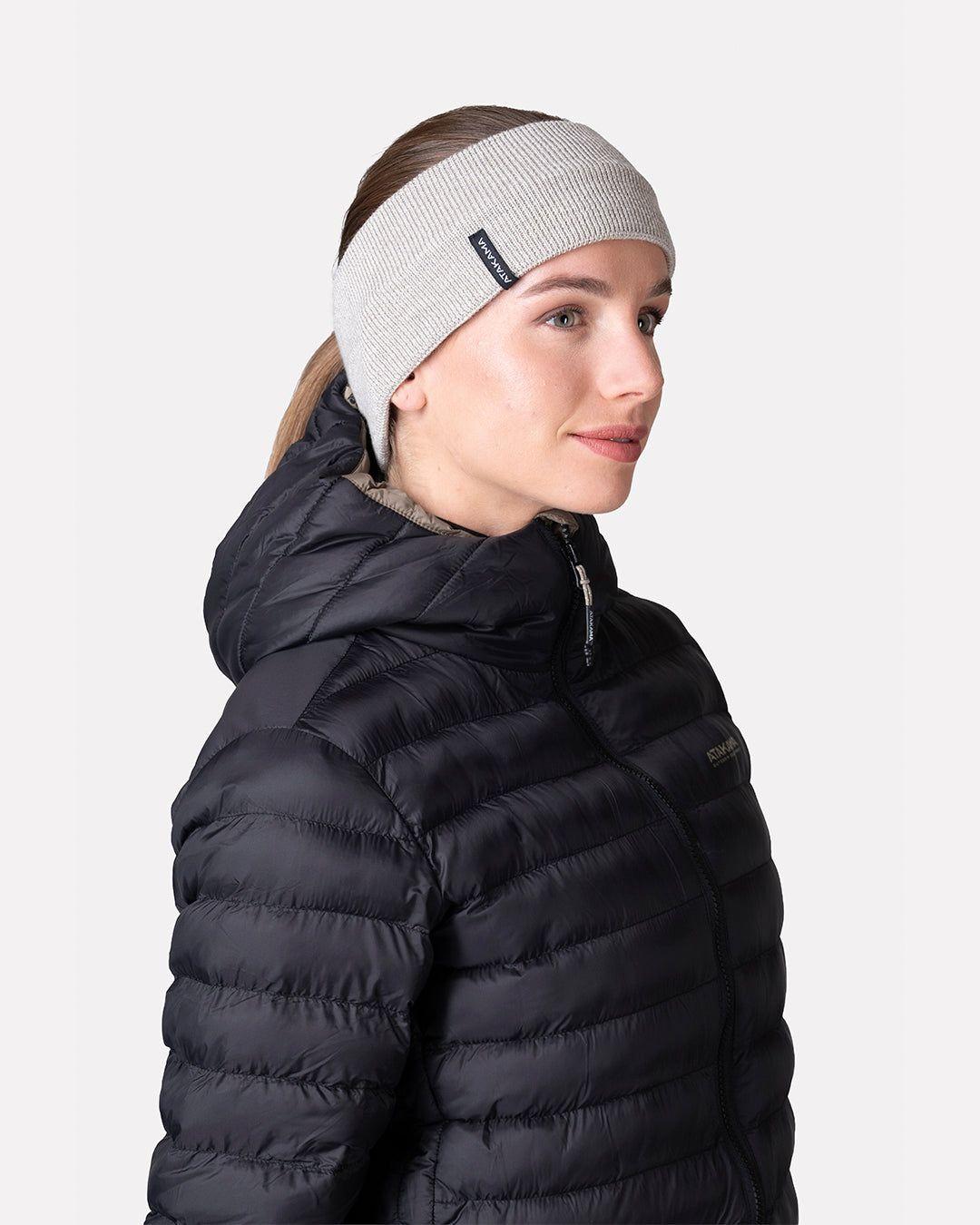 Cintillo Trancura Lana Merino Beige Atakama Outdoor-2