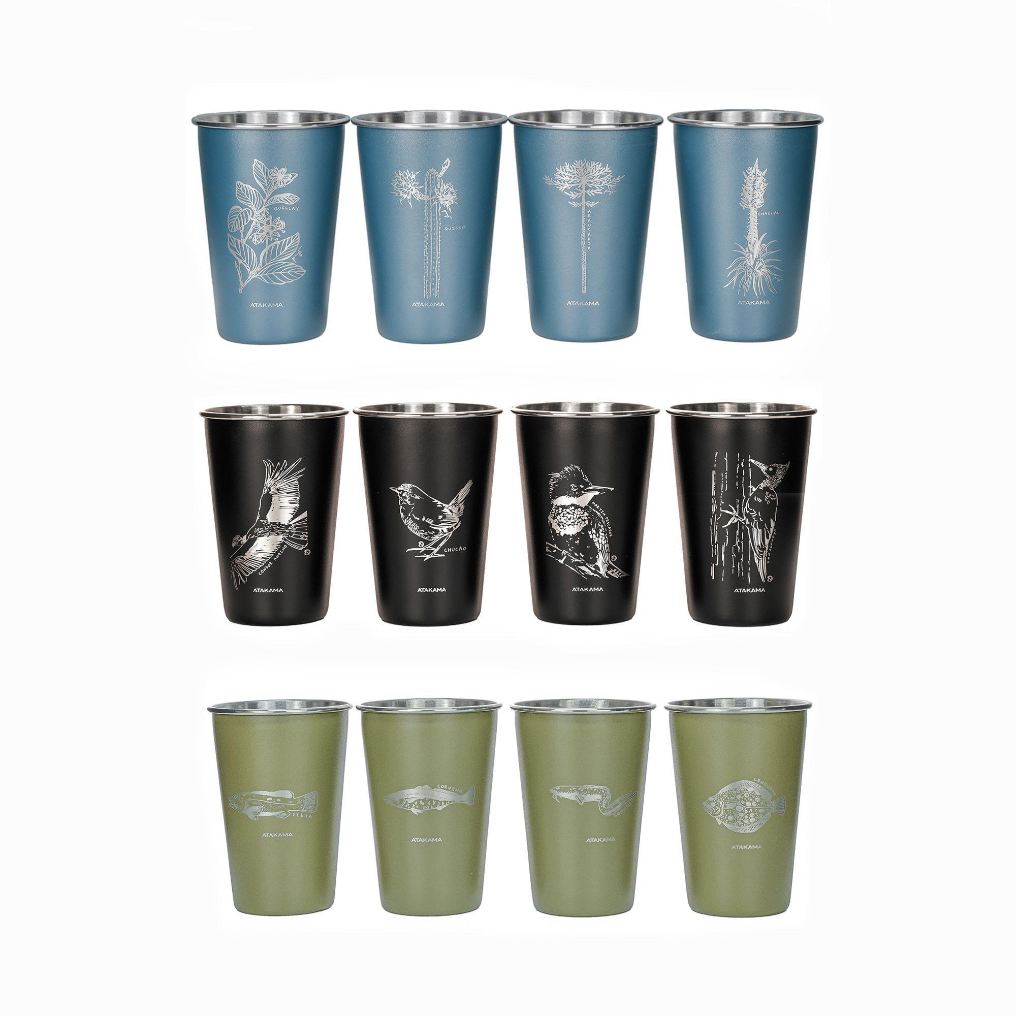 Set De 4 Vasos Camping Atakama Outdoor | 480 Ml-4