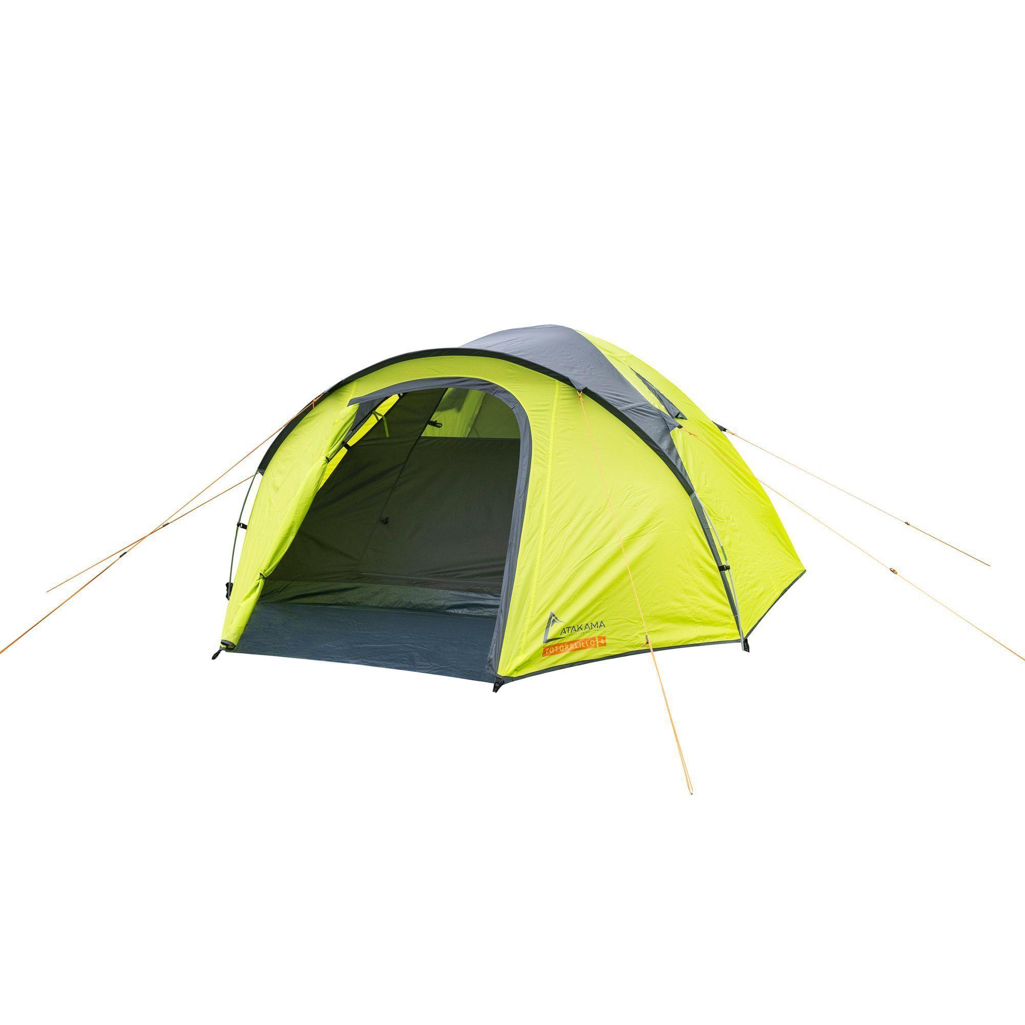Carpa Impermeable 4 Personas Totoralillo Verde Atakama Outdoor-0