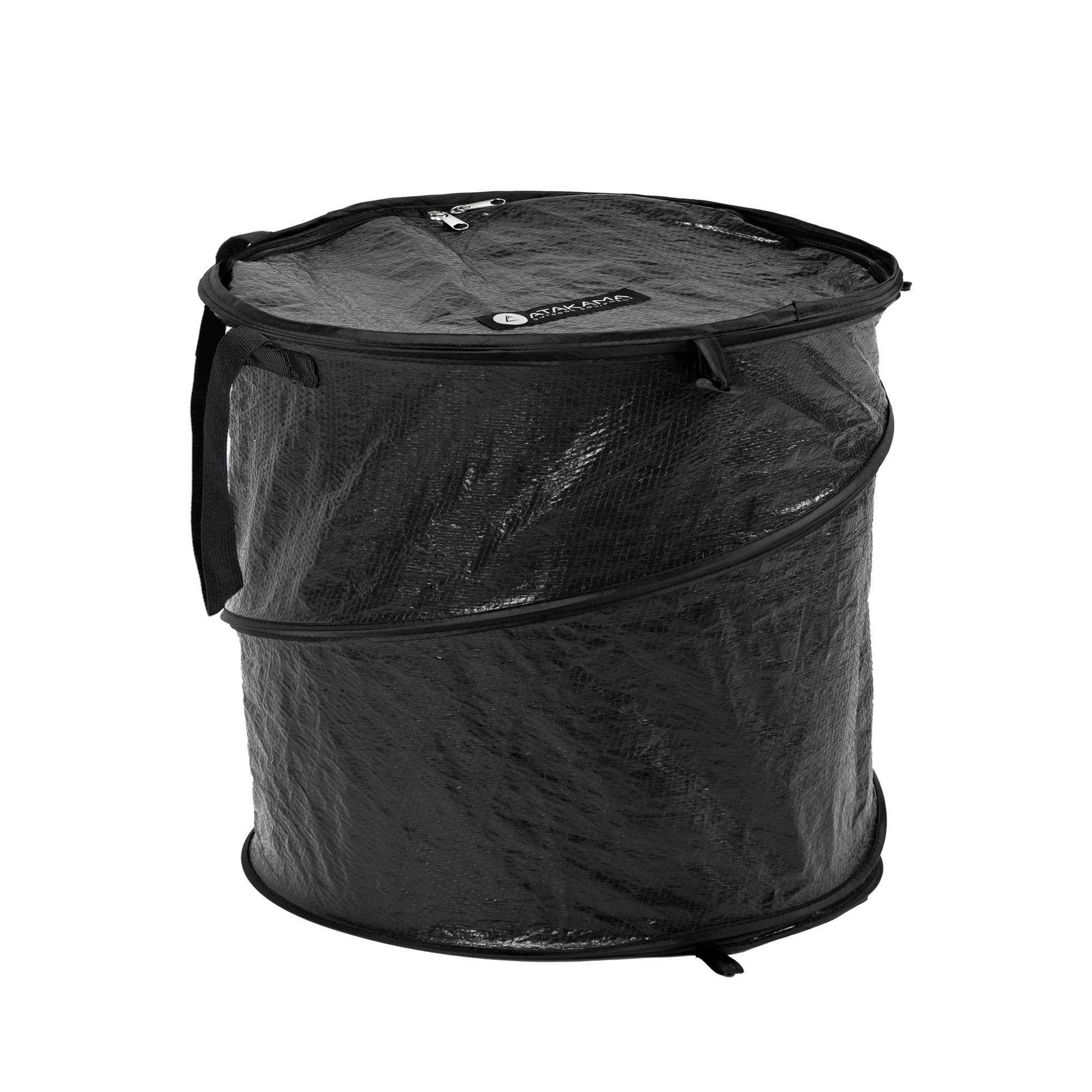 Basurero Plegable Toltén 90 Lt Negro Atakama Outdoor-0