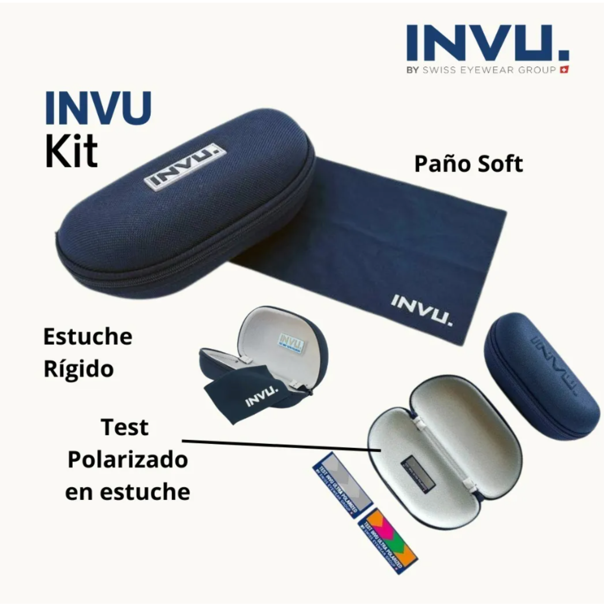 Lentes de Sol Ultra Polarizadas Invu T1008D-2