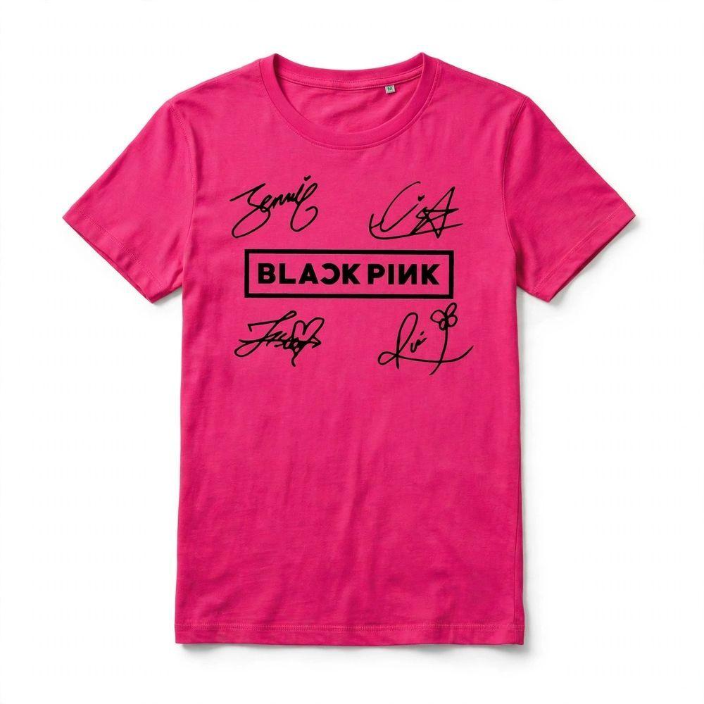 POLERA ALGODÓN BLACK PINK KOREANO MODA KPOP-3