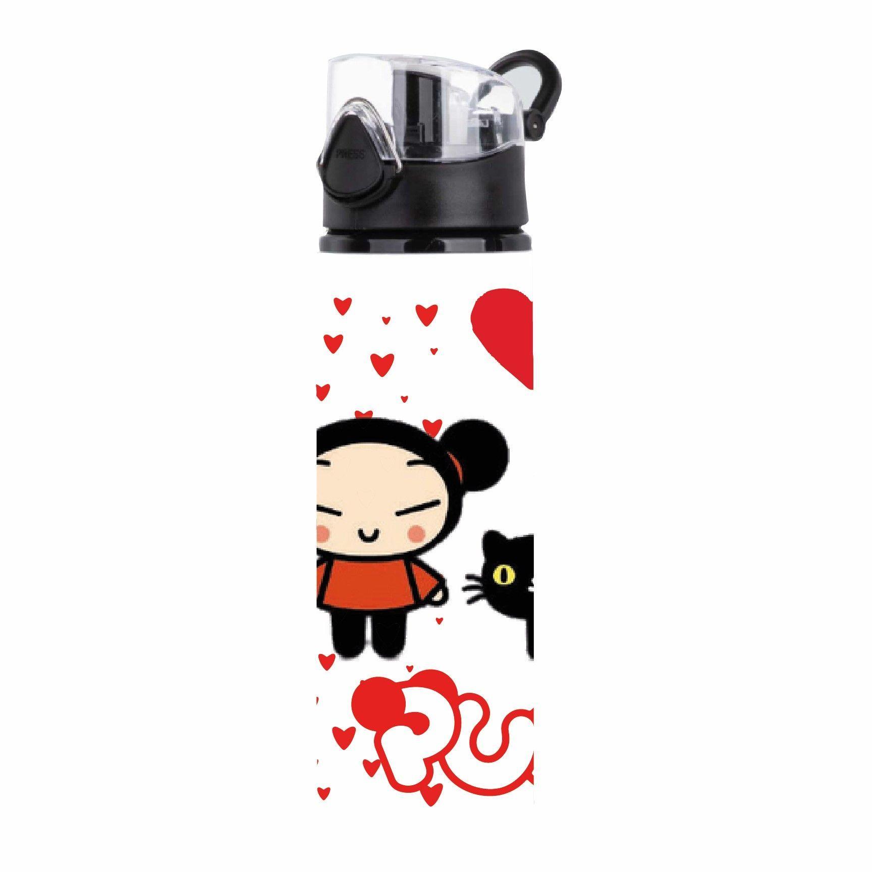 BOTELLA ALUMINIO 700 ML PUCCA GARU ANIME-0
