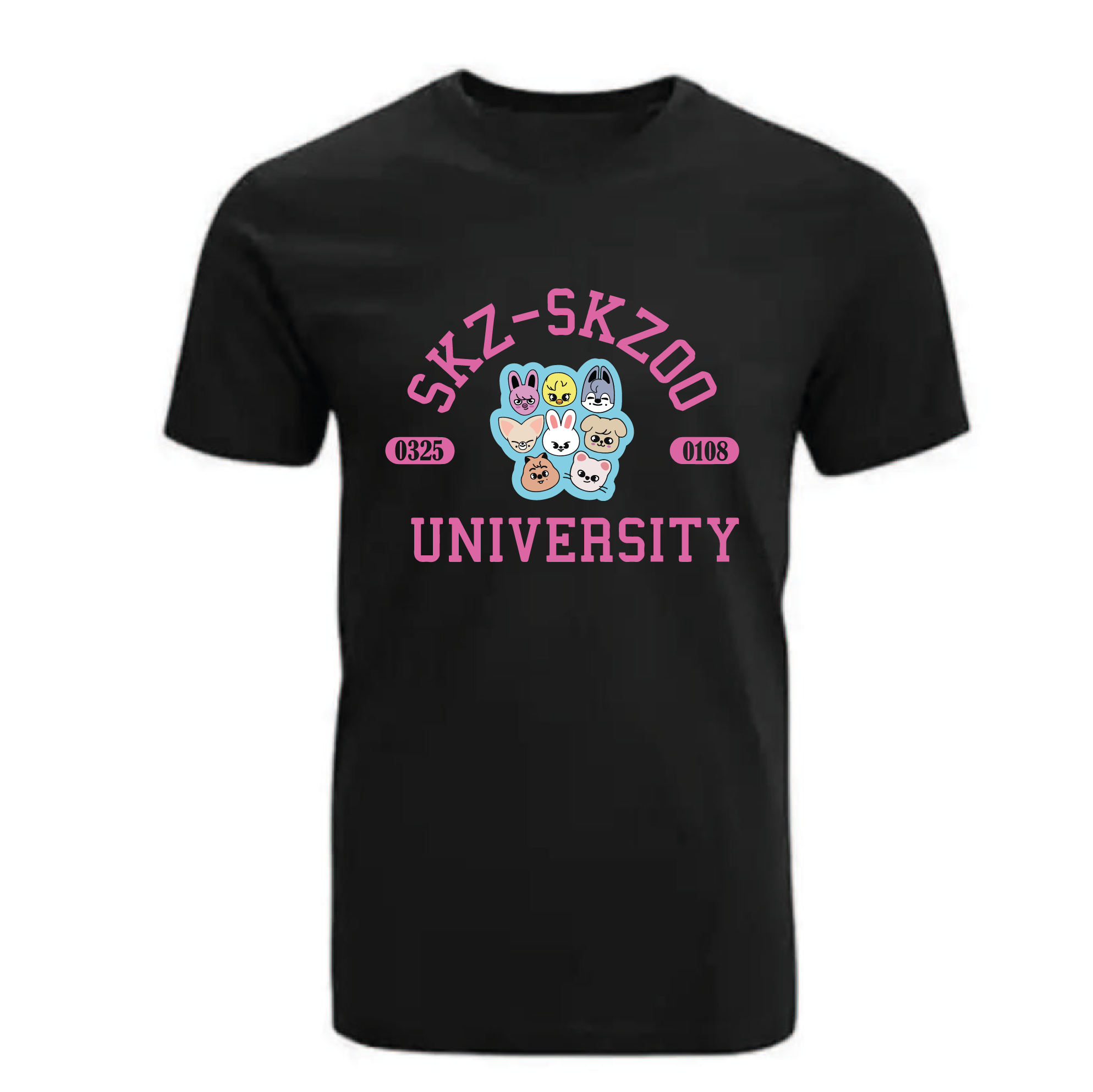 POLERA ALGODÓN MASCOTAS SK ZOO STRAY KIDS -0