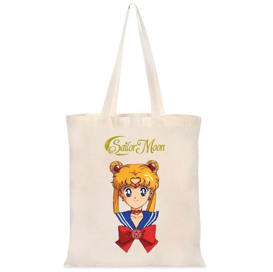 BOLSO TOTE BAG SAILOR MOON OTAKU ALGODÓN 40 CM-0