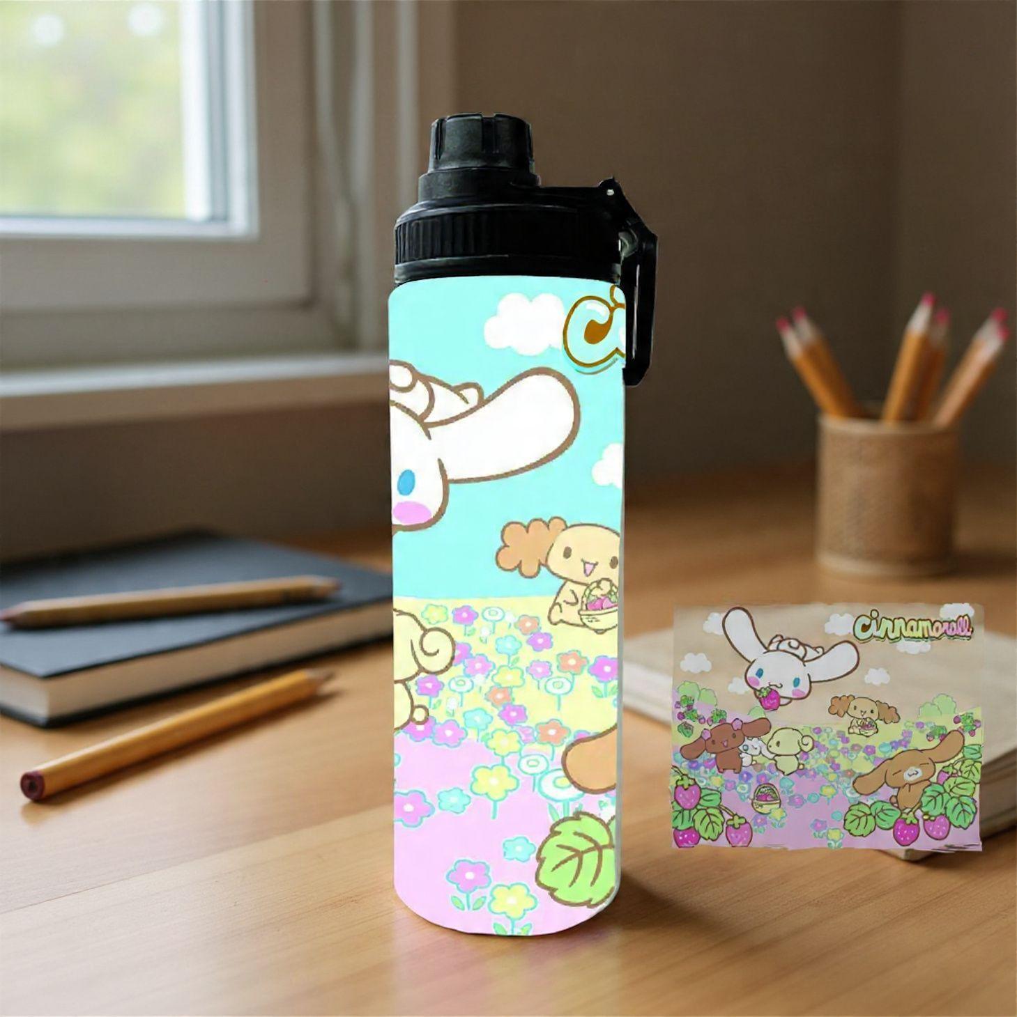 BOTELLA ALUMINIO 700 ML CINNAMOROLL-1