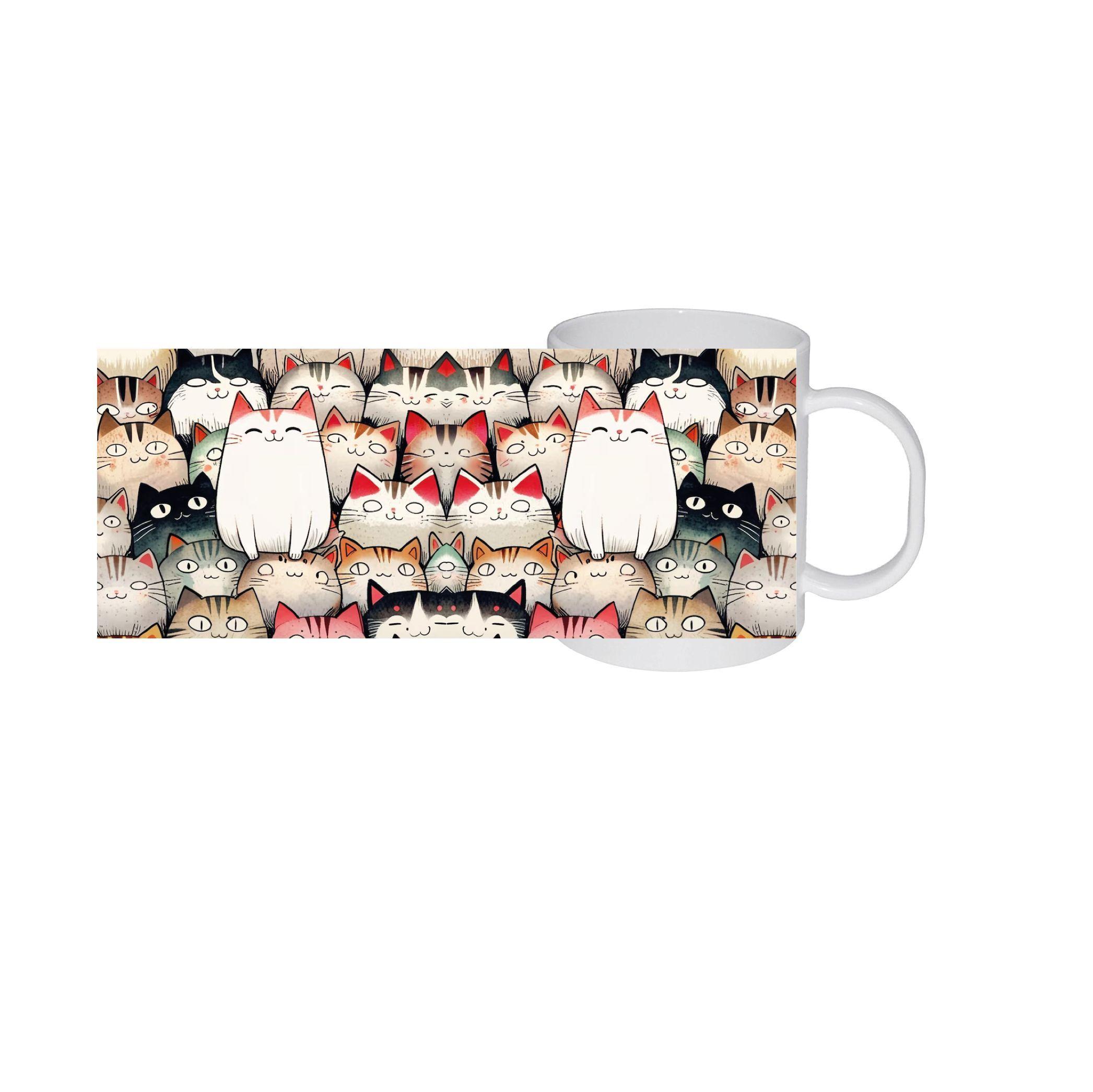 Set Gatos, Gatitos,  Catlover Botella 750 ml más Mousepad más Tazón 300 ml-5