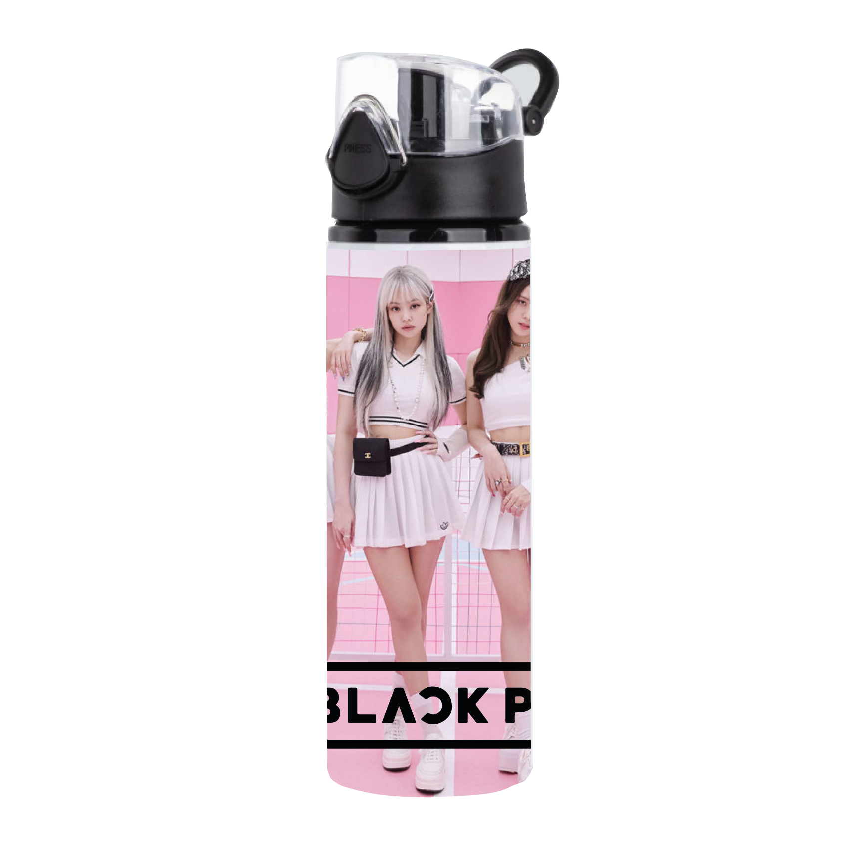 SET DE BOTELLA, TAZON MAS TERMO BLACKPINK KPOP-2