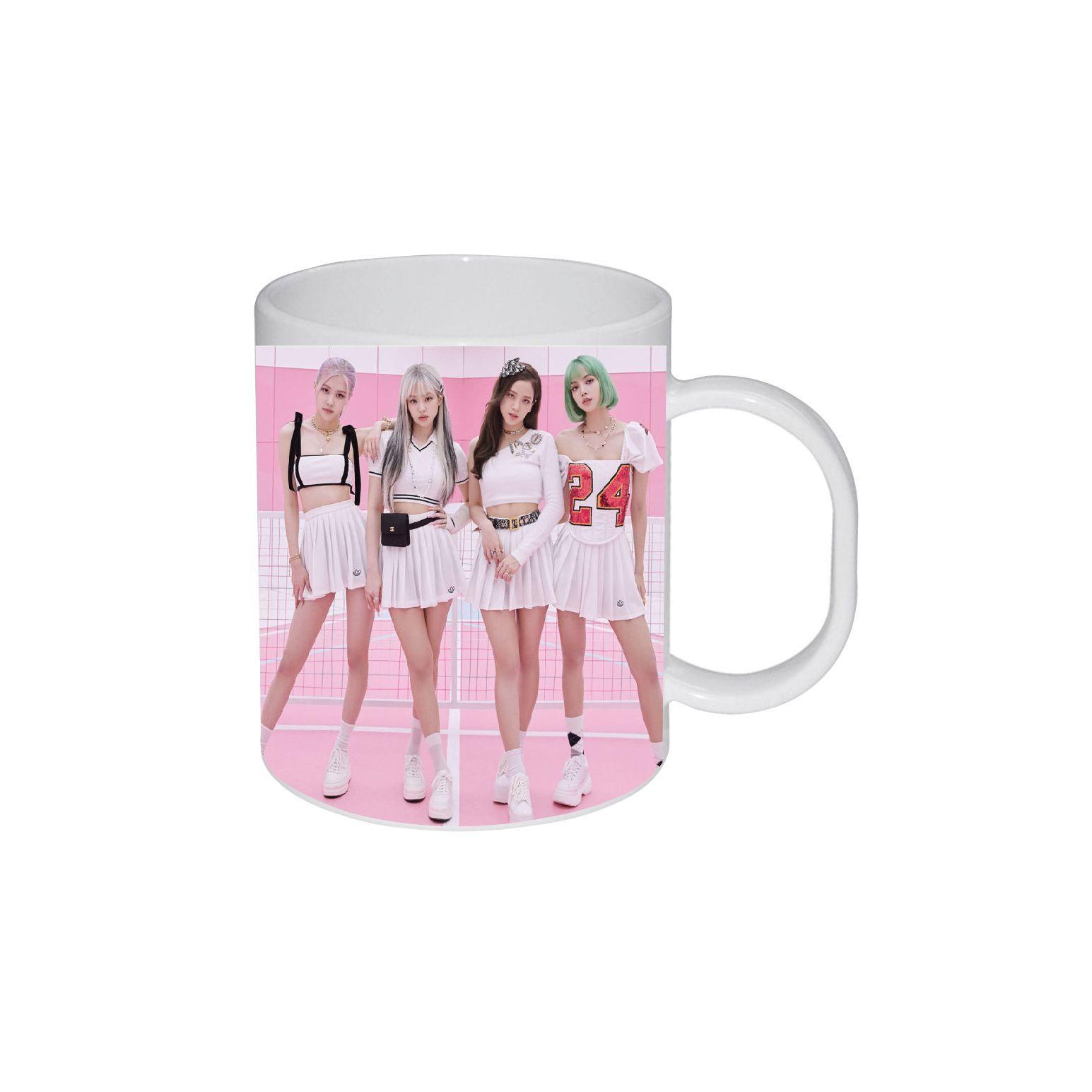 SET DE BOTELLA, TAZON MAS TERMO BLACKPINK KPOP-3