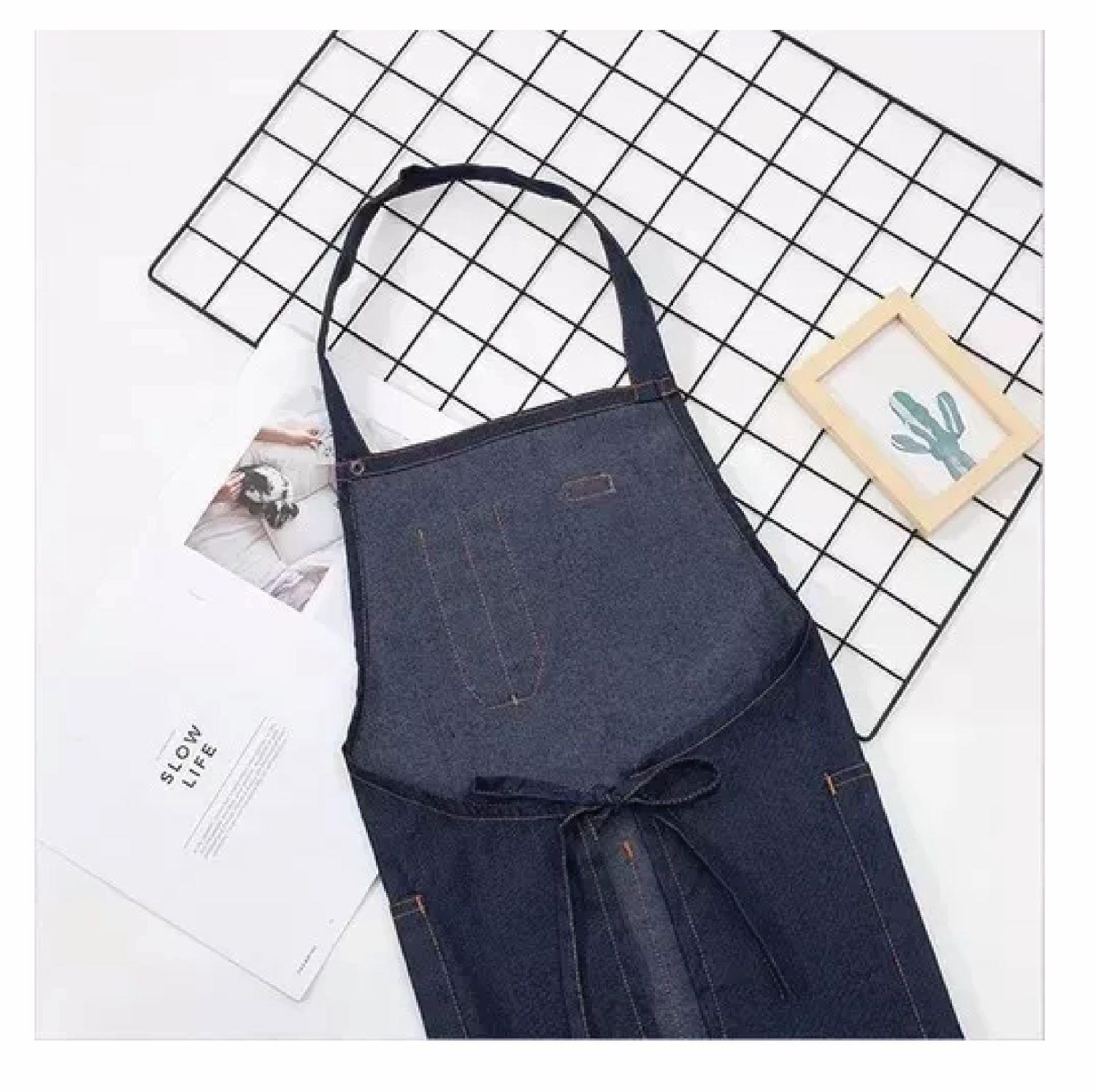 DELANTAL PECHERA MEZCLILLA VIVA CHILE FIESTAS PATRIAS -3