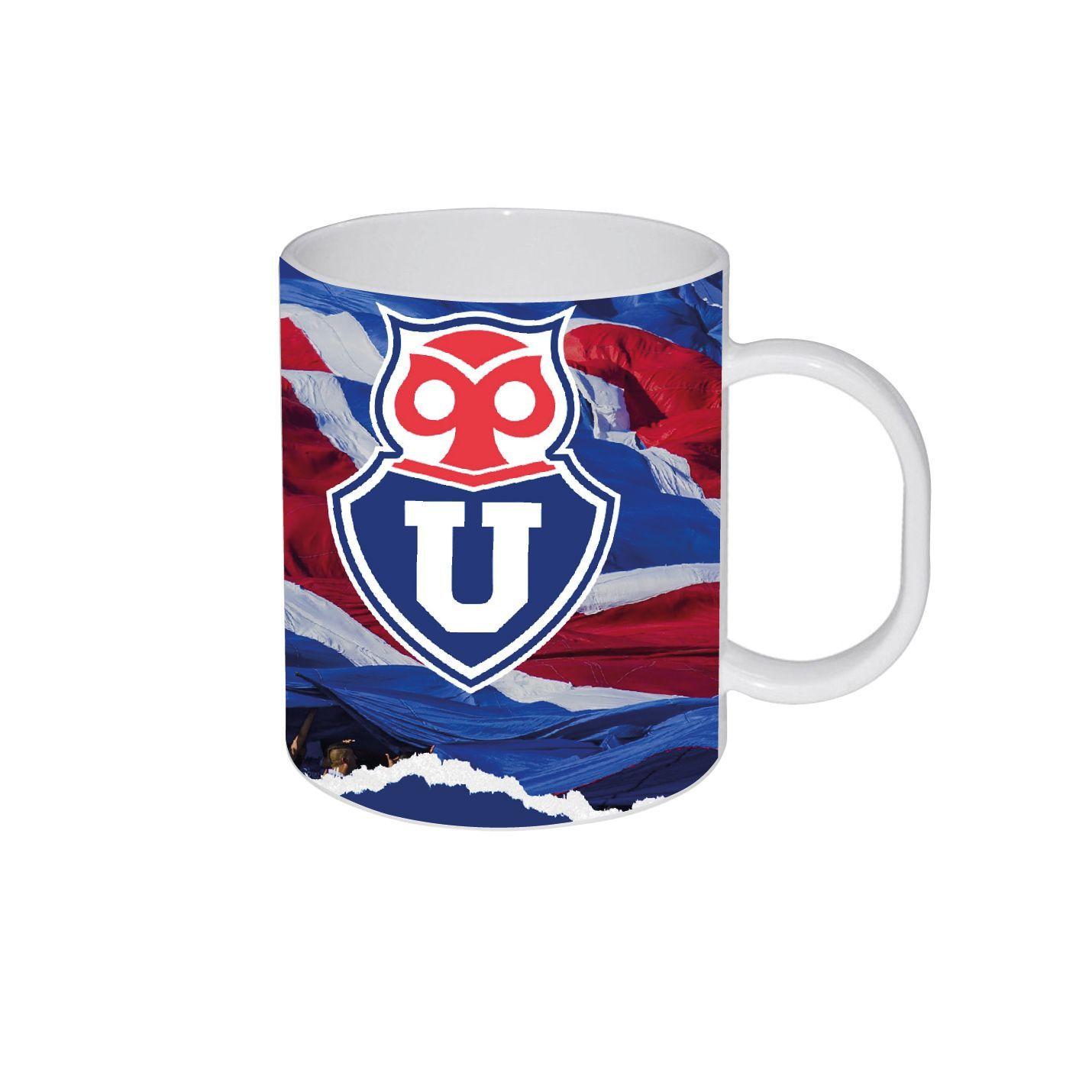 TAZÓN CERÁMICO UNIVERSIDAD DE CHILE FUTBOL 300 ML -0