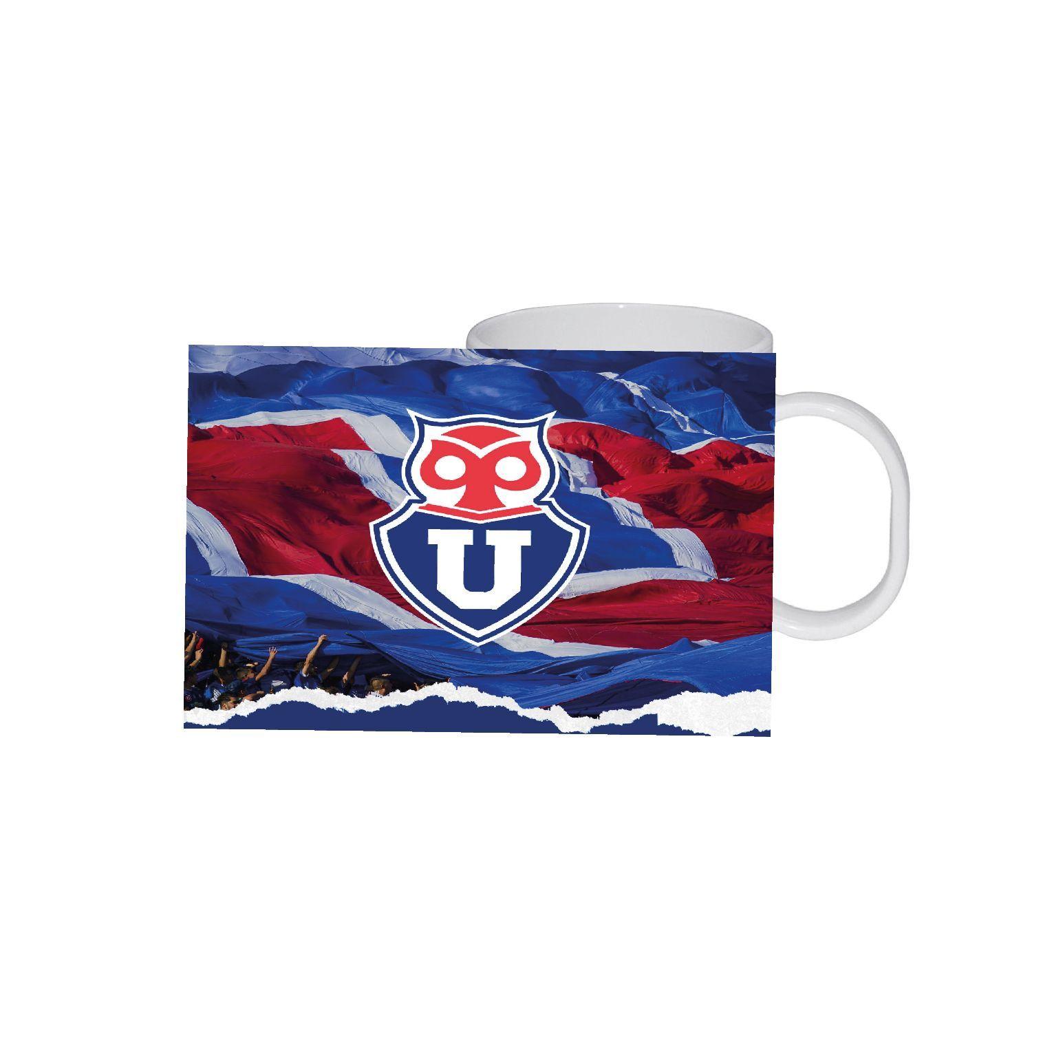 TAZÓN CERÁMICO UNIVERSIDAD DE CHILE FUTBOL 300 ML -1