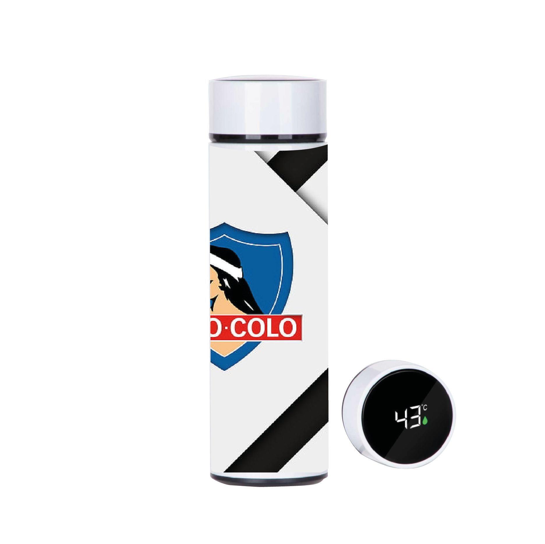 TERMO BOTELLA COLO COLO ETERNO CAMPEÓN 450 ML CON LED TEMPERATURA-0