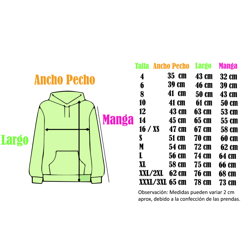 POLERON ESTAMPADO DISEÑO PUCCA OTAKU ANIME MANGA-3
