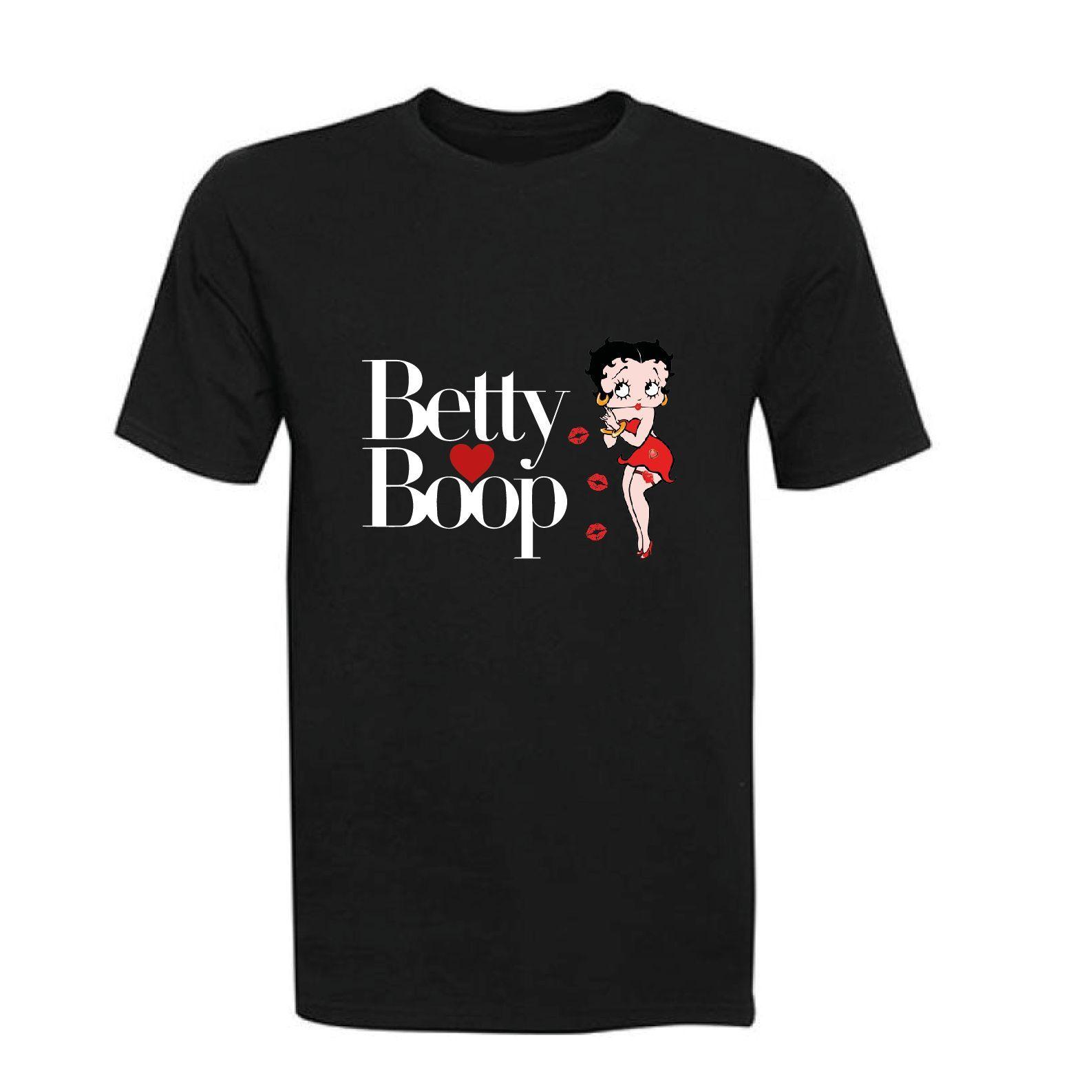 Polera  Betty Boop  Algodón 100%-2