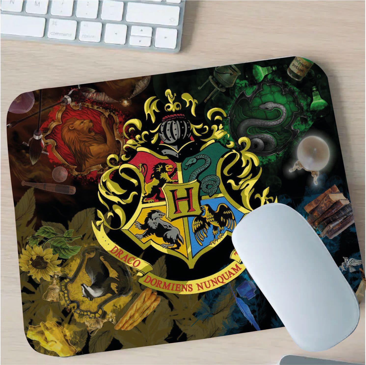 MOUSE PAD 22 X 18 CM HARRY POTTER HOGWARTS MAGIA-0