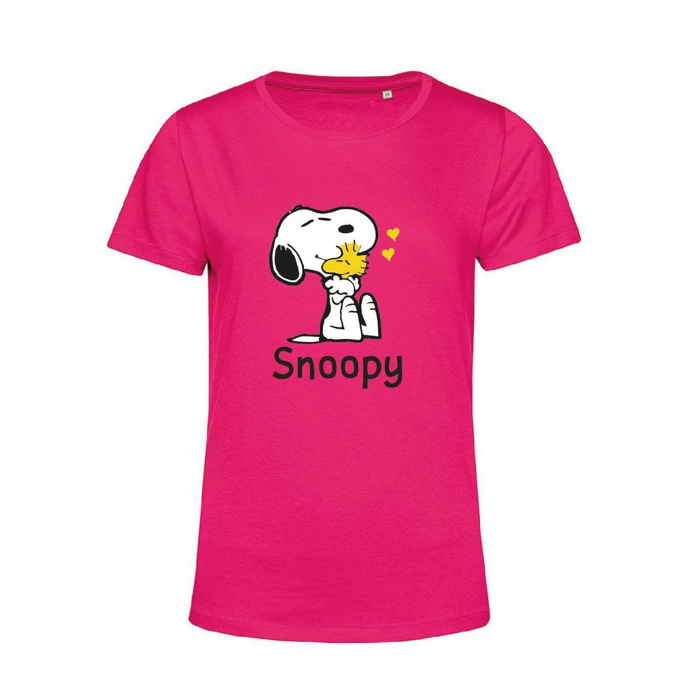 POLERA ALGODÓN ESTAMPADO SNOOPY CON WOOD STOCK -0