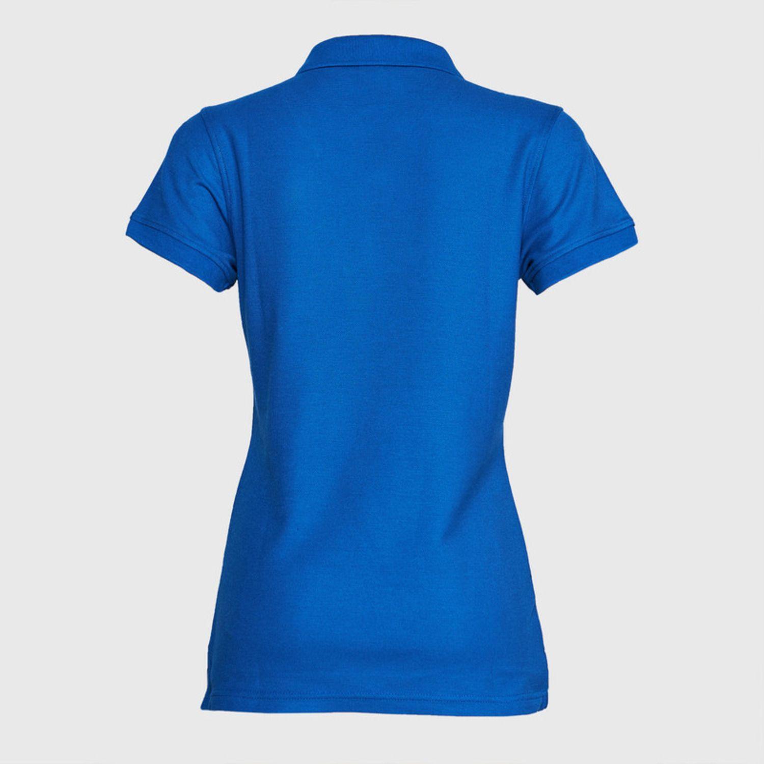Polera Pique Tc Mc Mujer Azul-3