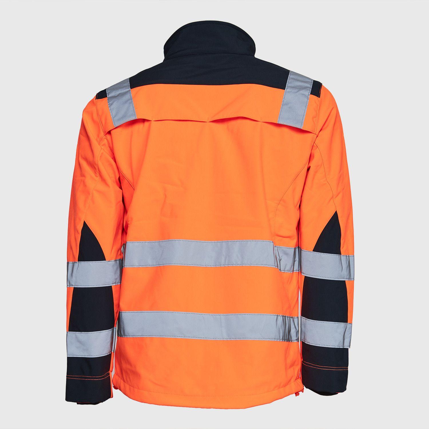 Softshell Bi Alta Visibilidad Naranja-2