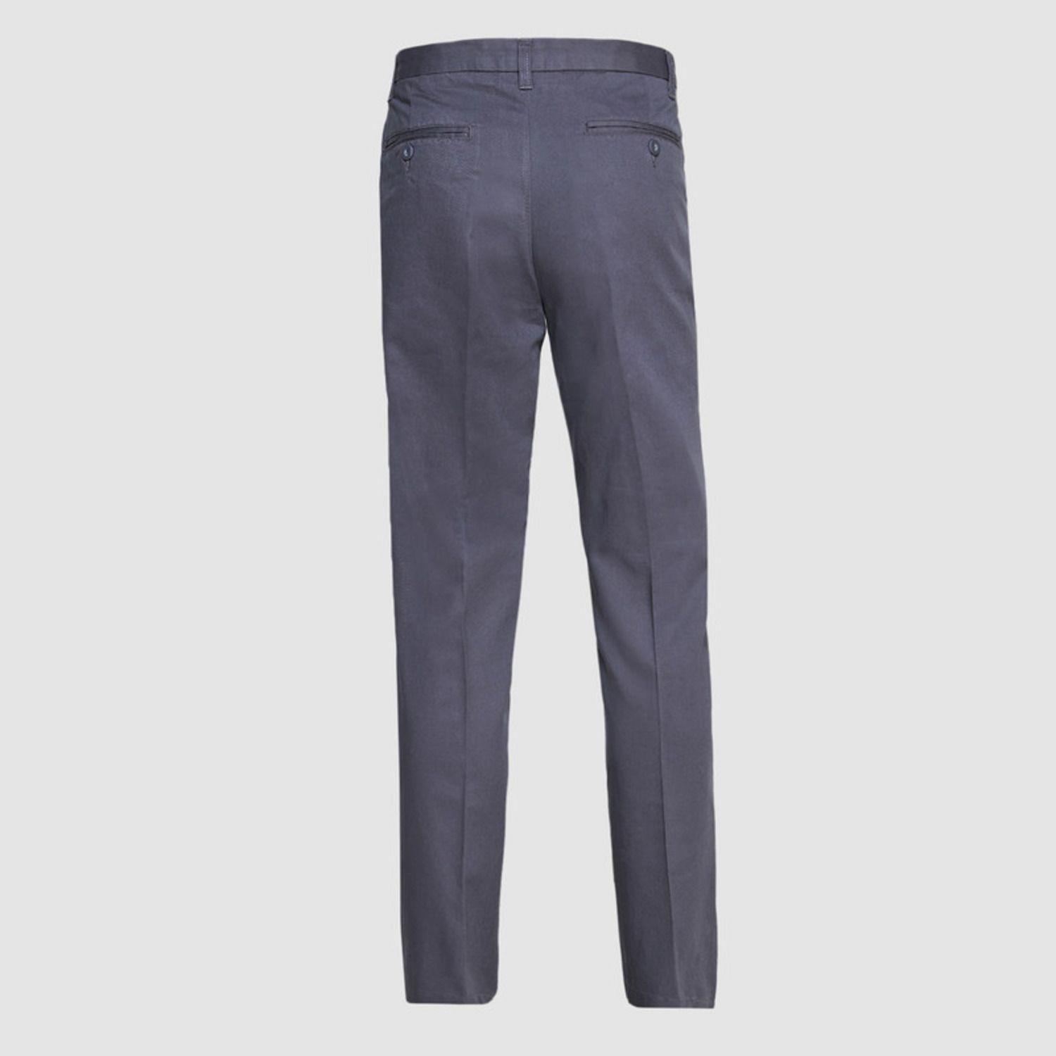Pantalón Gabardina 100% Algodón C/Pinzas Hombre-2