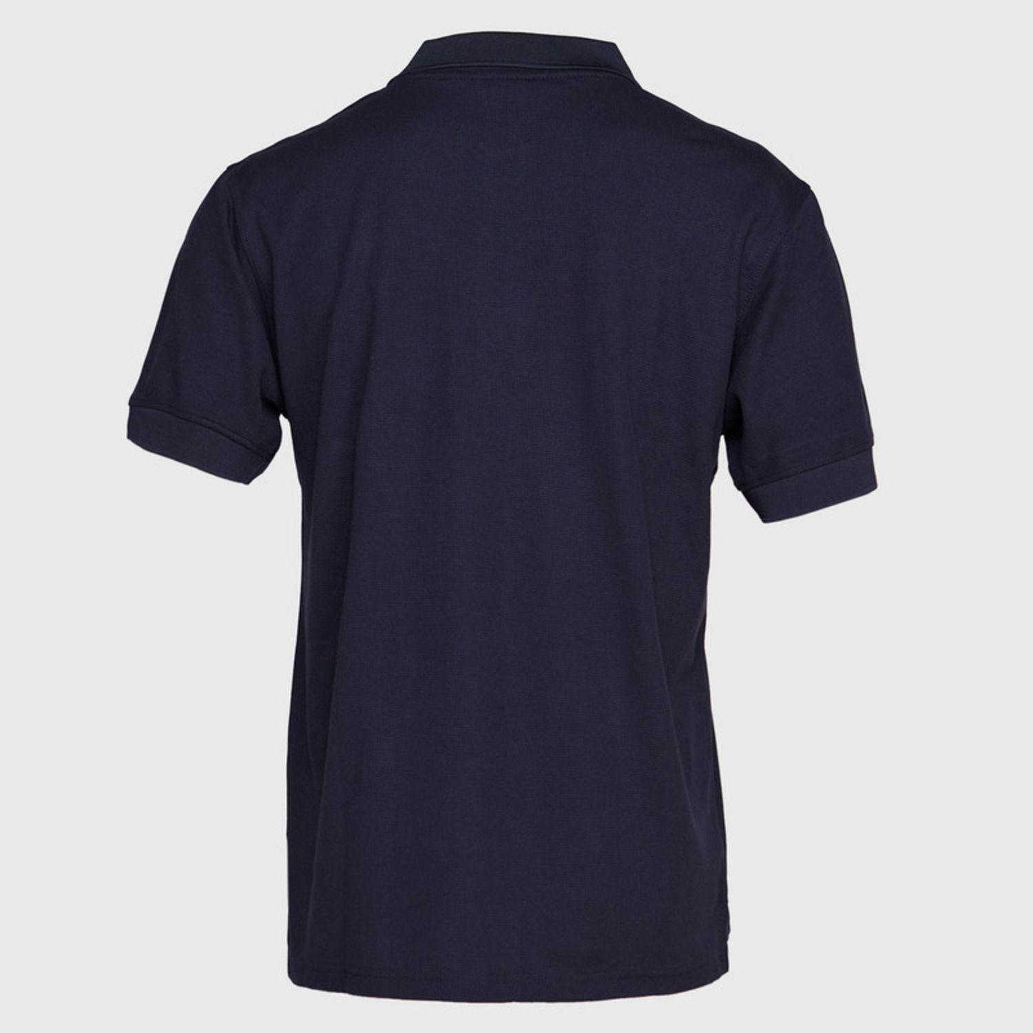 Polera Mc Hombre Waffle  Azul marino-3