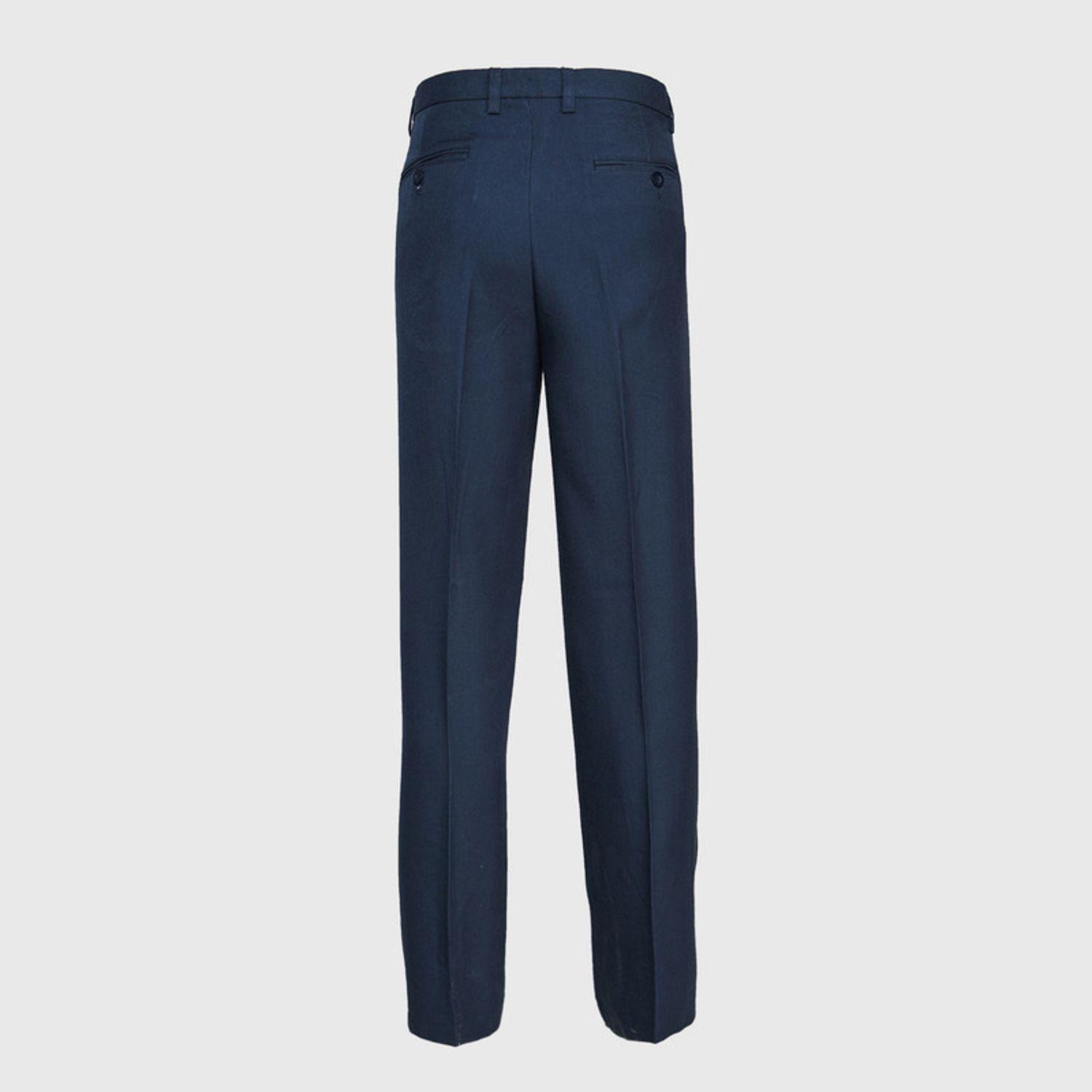 Pantalón Poly-Rayon Hombre Azul marino-2