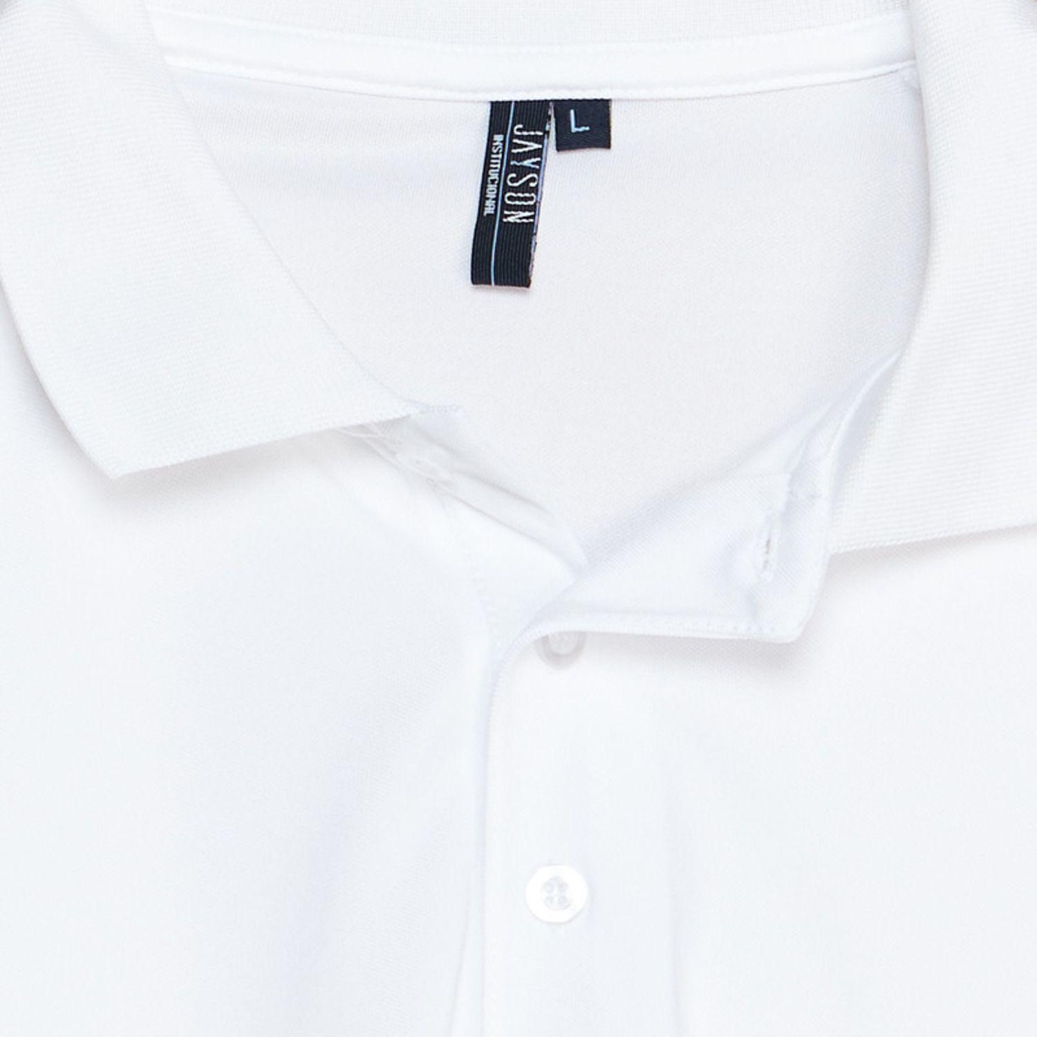 Polera Dry Fit Hombre M/L Blanco-4