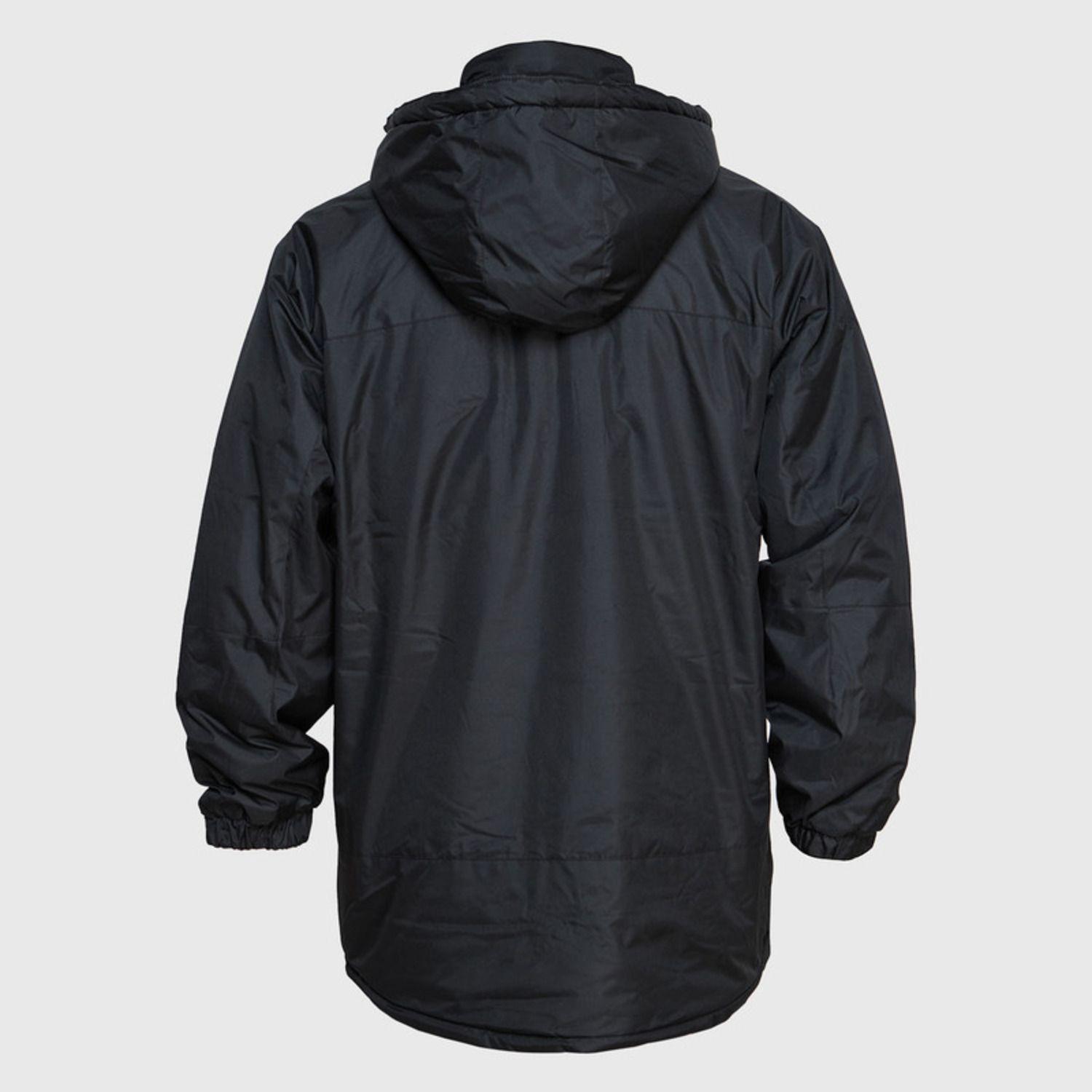 Parka Basica Hombre Negro-3