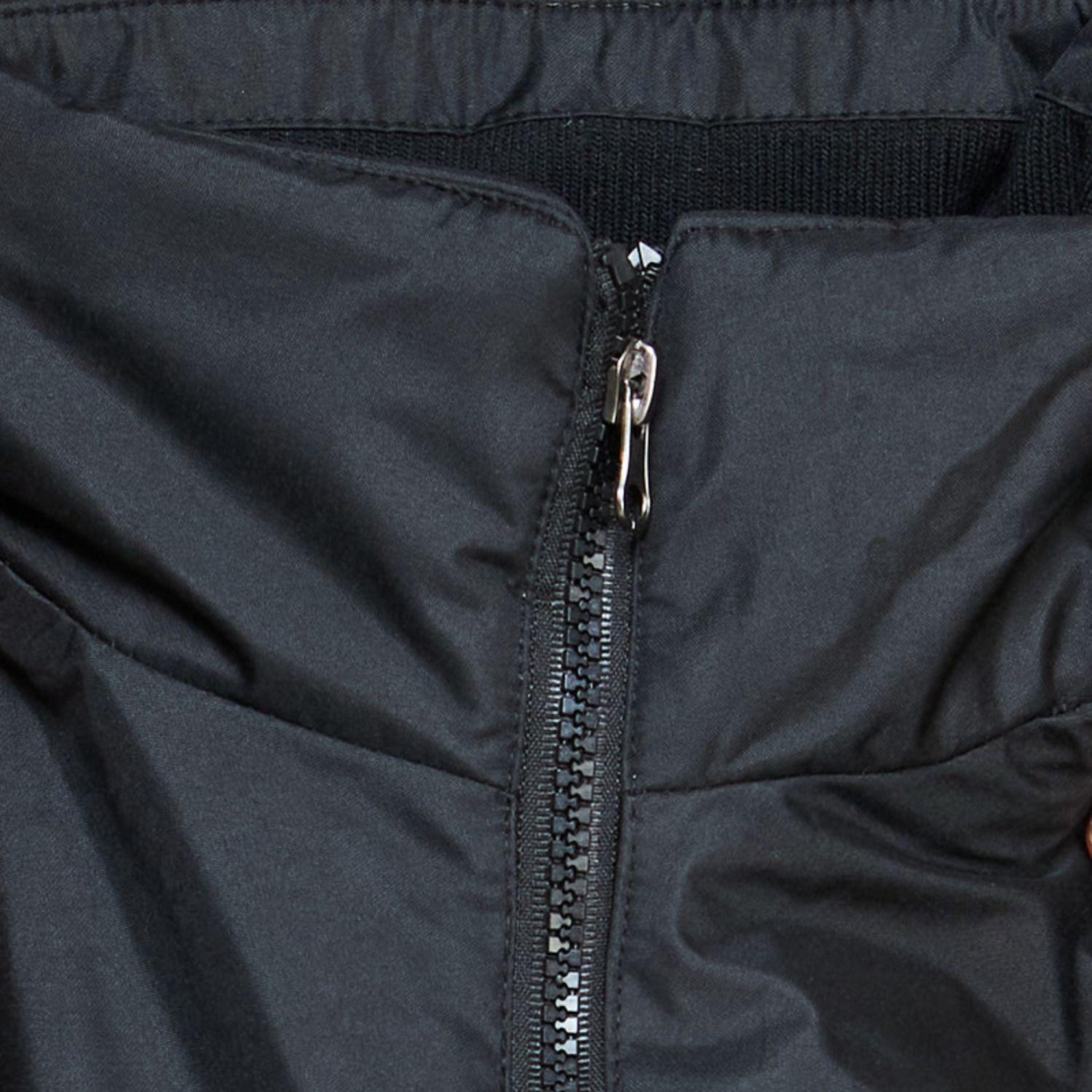 Parka Basica Hombre Negro-4