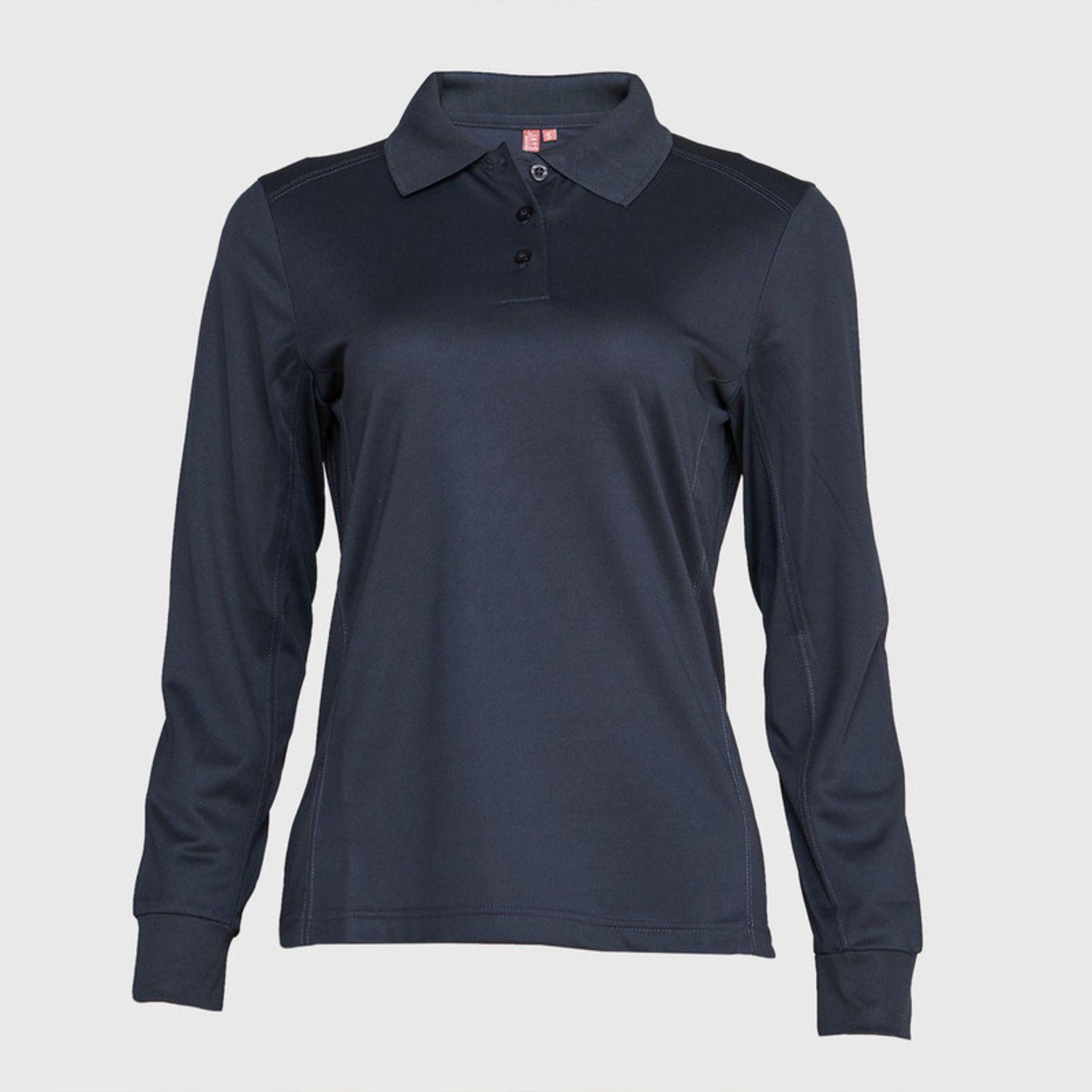 Polera Dry Fit Mujer M/L Gris oscuro-0