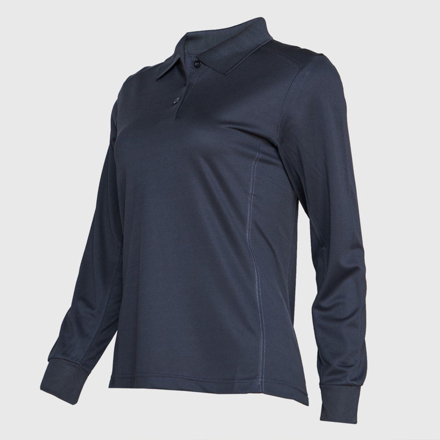 Polera Dry Fit Mujer M/L Gris oscuro-1