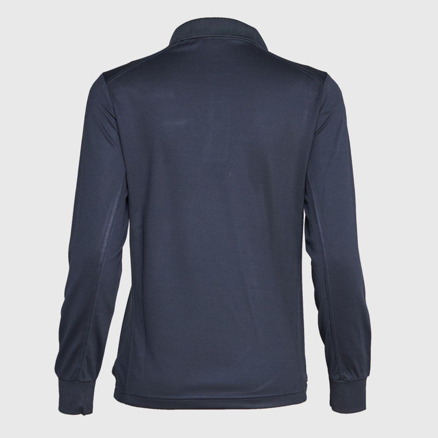Polera Dry Fit Mujer M/L Gris oscuro-2
