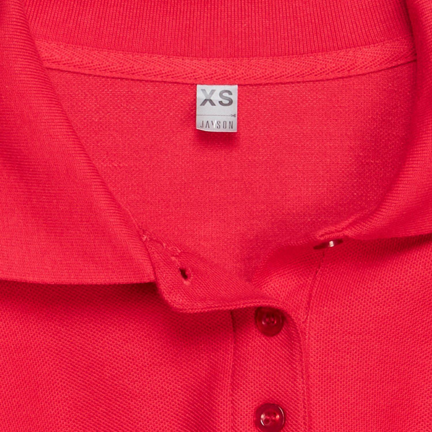 Polera Pique Tc Ml Mujer Rojo-4
