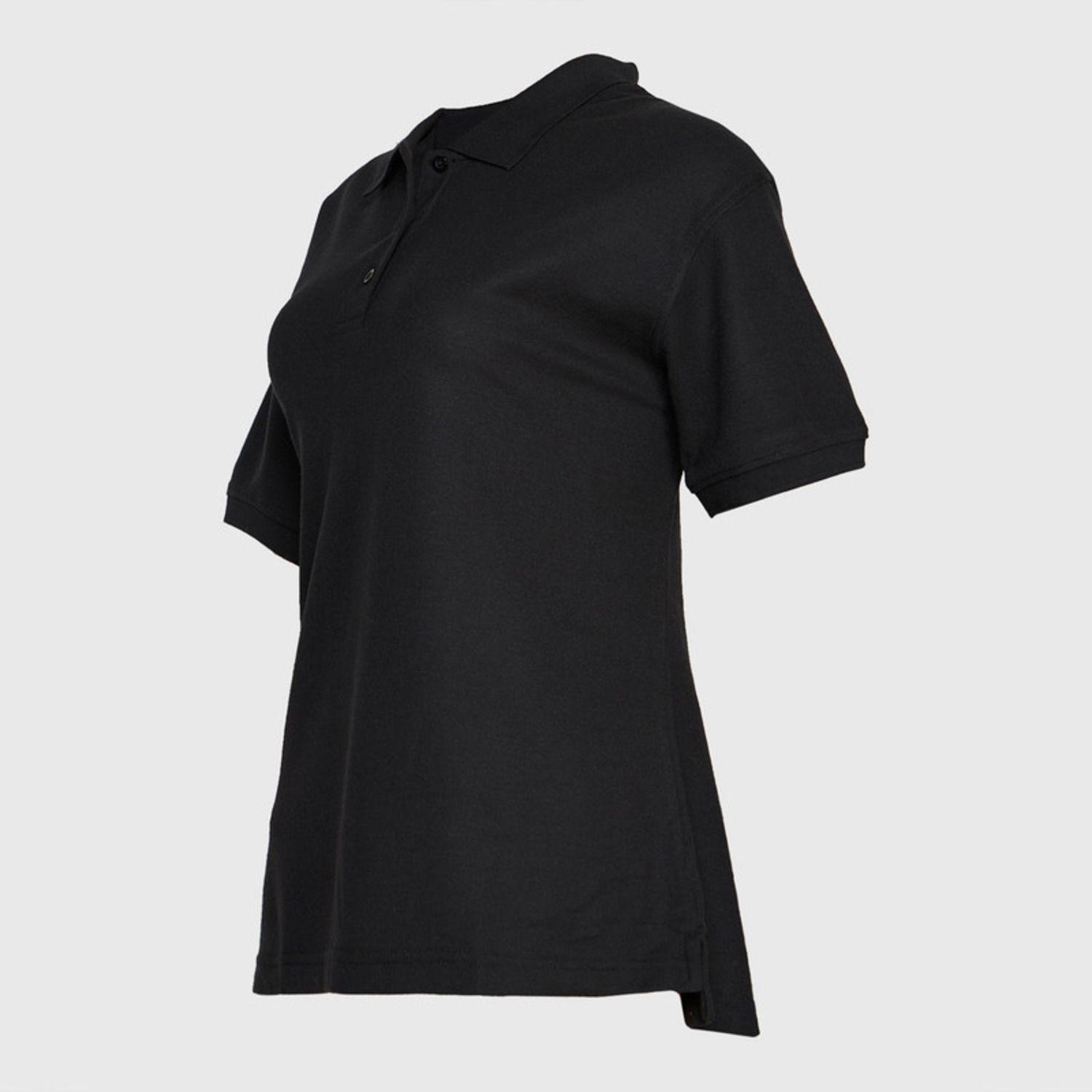 Polera Pique Tc Mc Mujer Negro-1